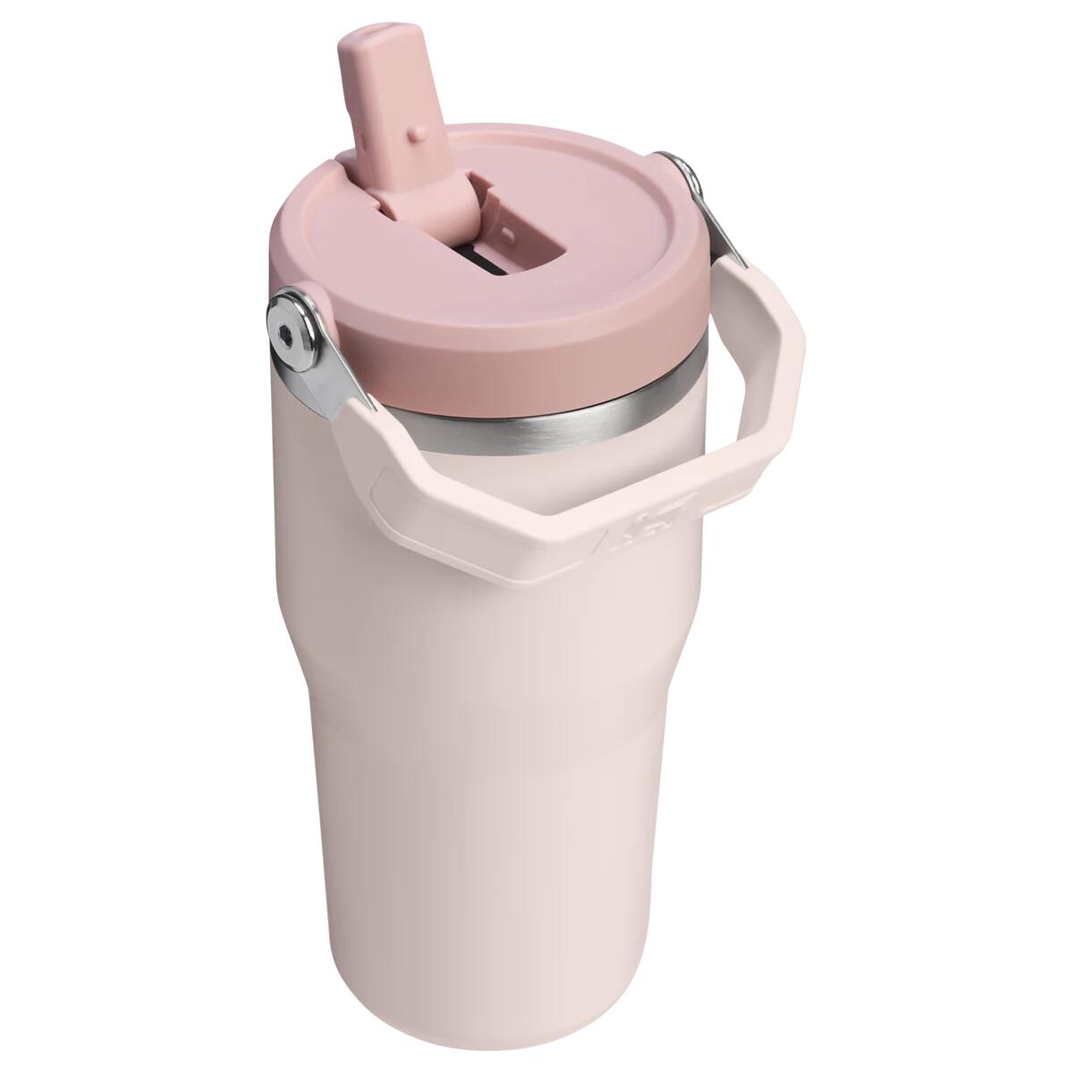 The IceFlow™ Flip Straw 2.0 Tumbler, Rose Quartz - 0,6L