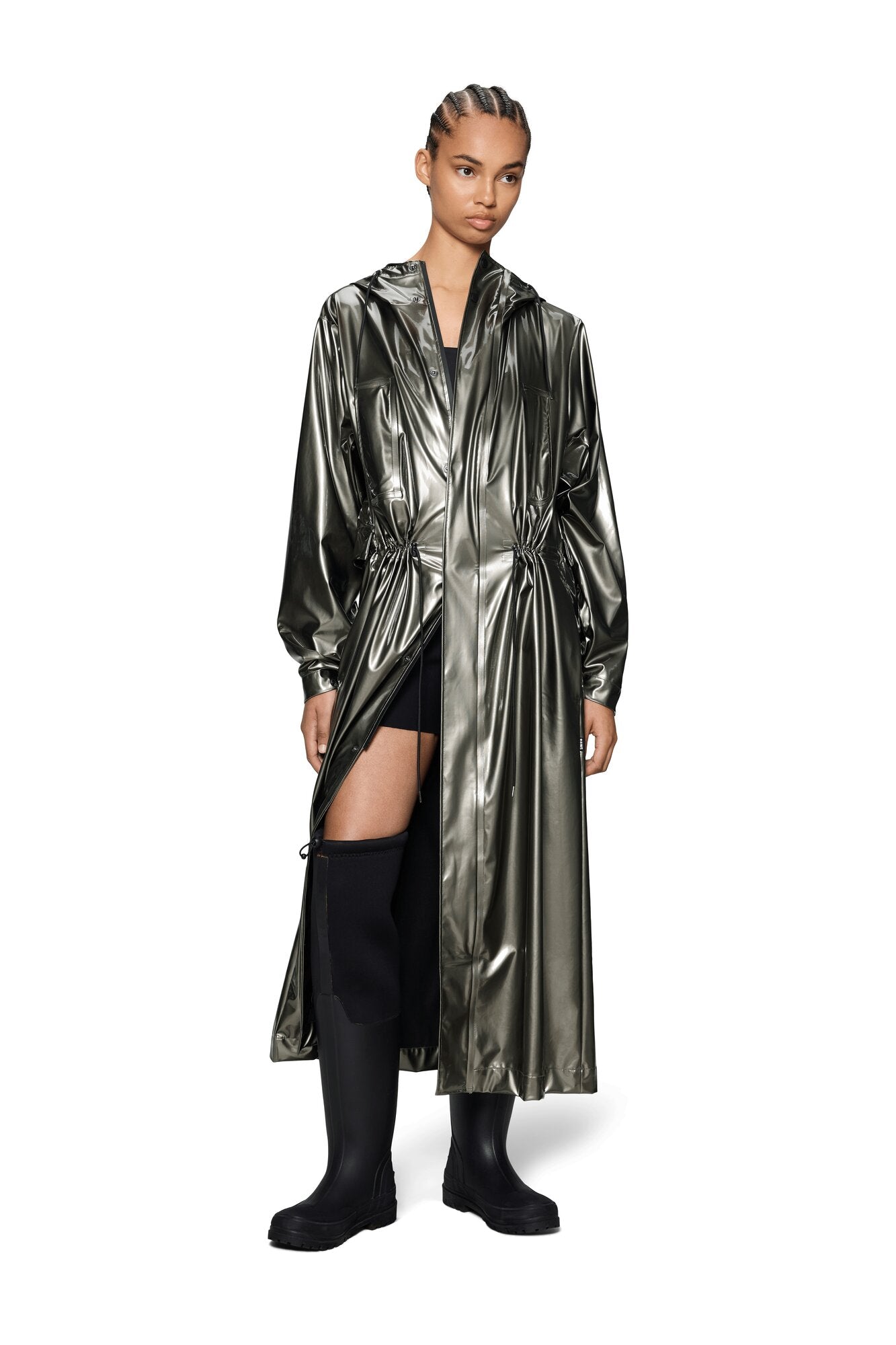 Bold Longest W3 regnfrakke - 150 Raven