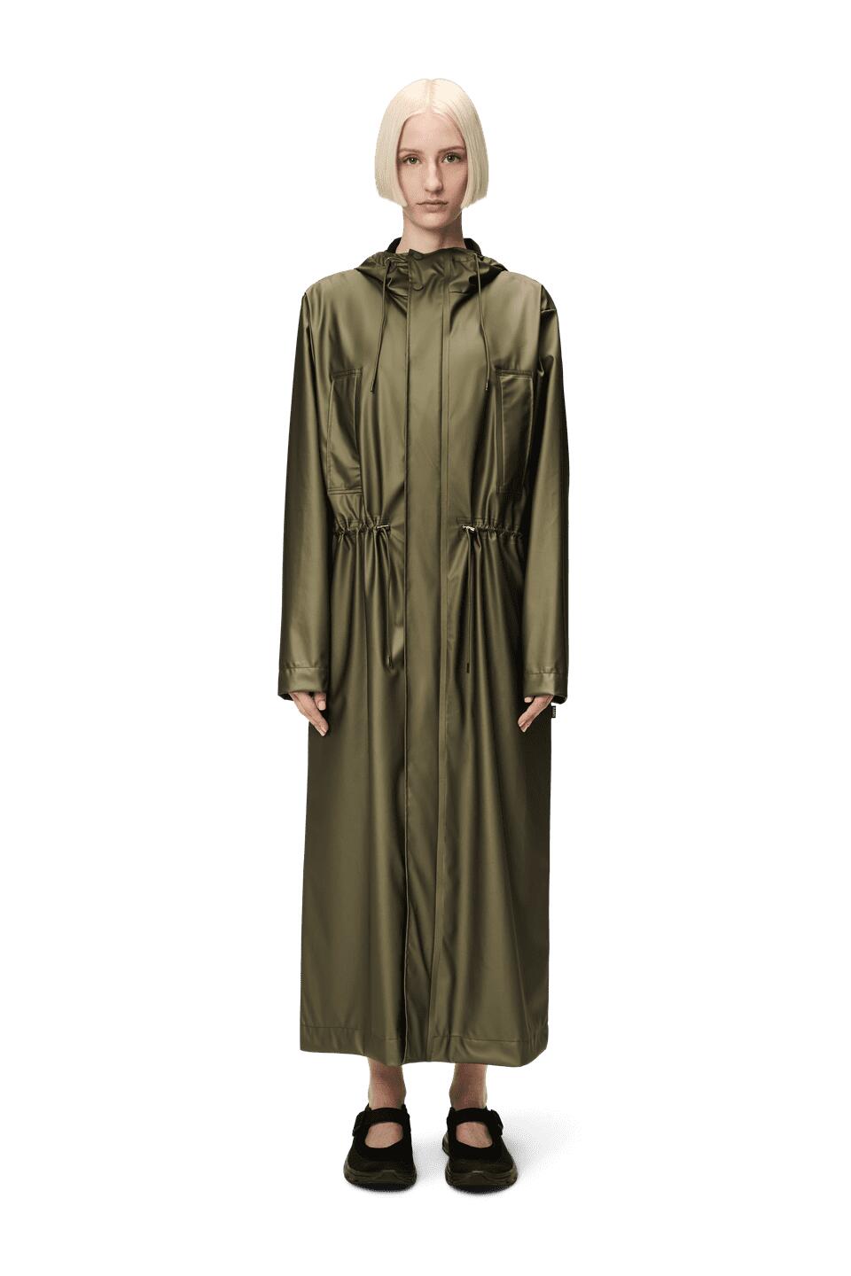 Bold longest regnjakke - Revel Green