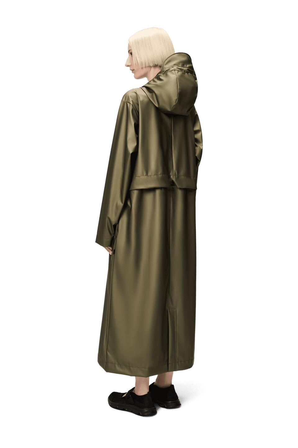 Bold longest regnjakke - Revel Green