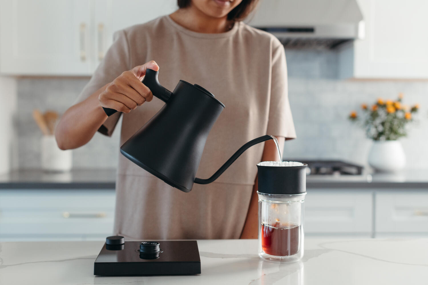 Stagg EKG Pro pour-over elkedel, Matte Black - 0.9L