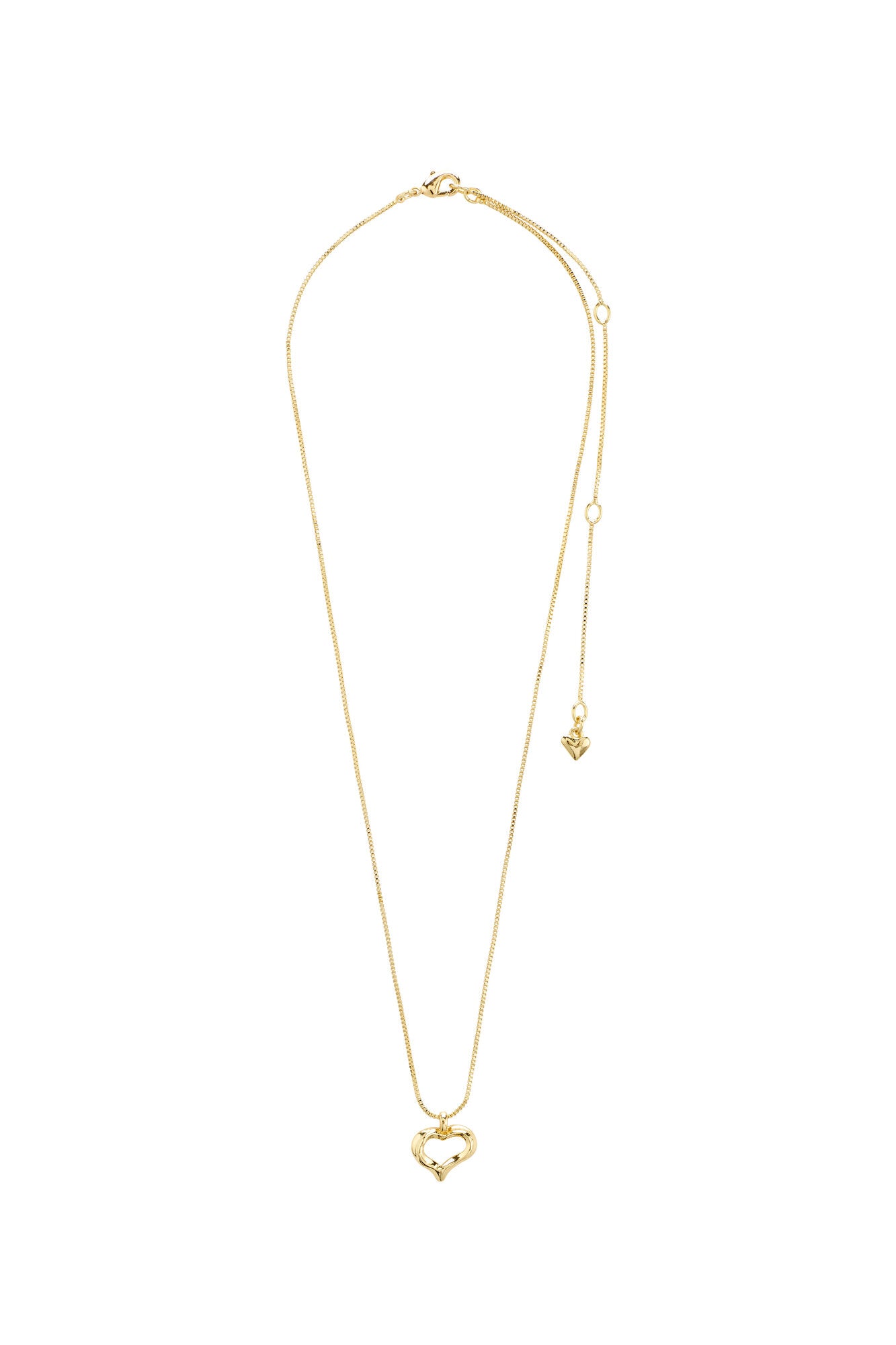 Iris halskæde - forgyldt