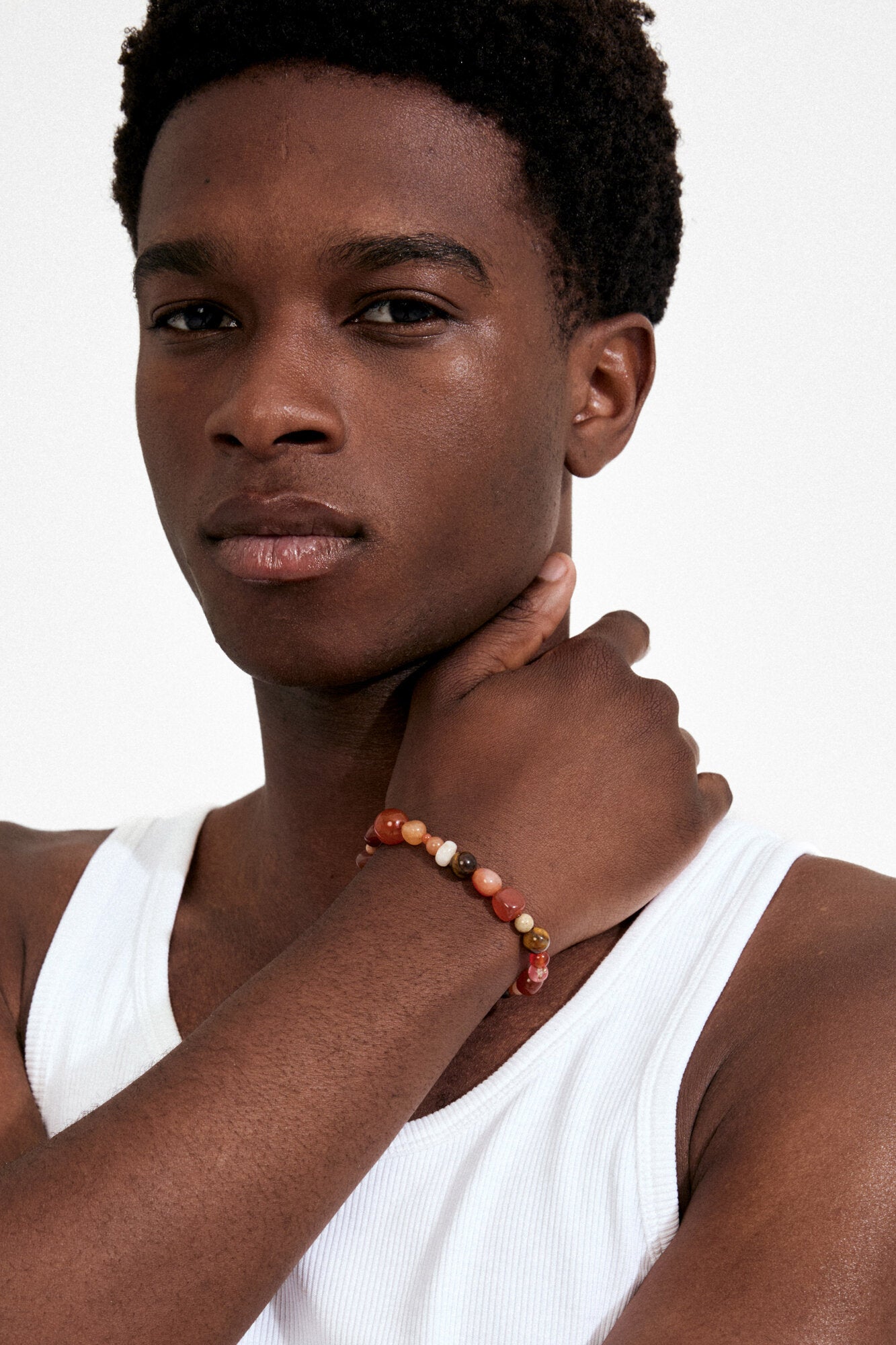 Iris armbånd - red/multi
