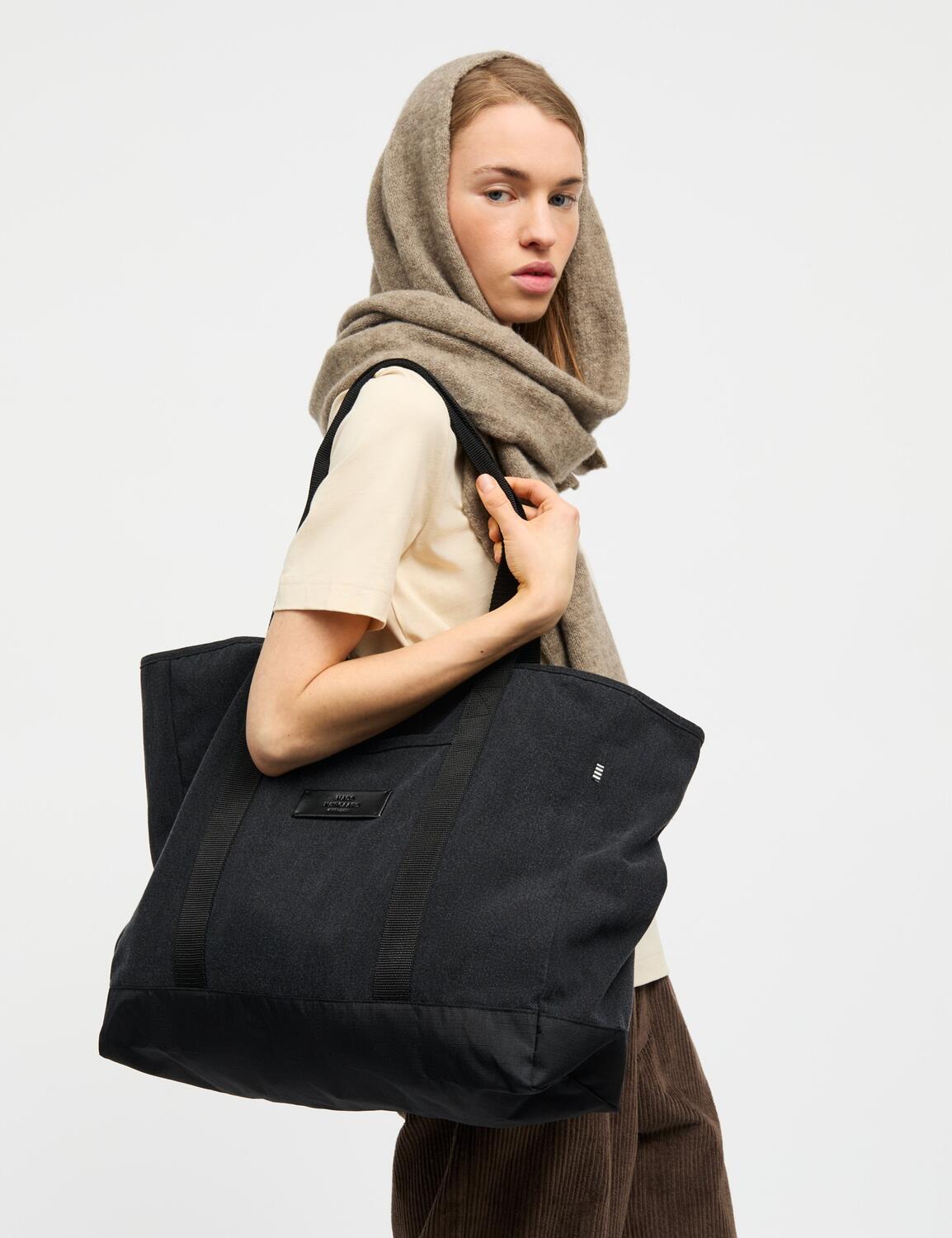 Boutique Adonis shopper - Washed Black