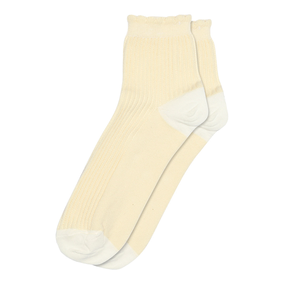 Vivian Short strømper - Cream