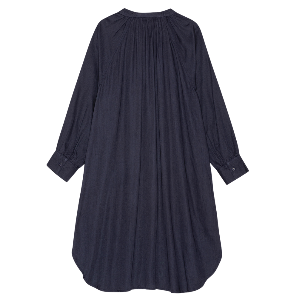 Above Silky kjole - Dark Navy