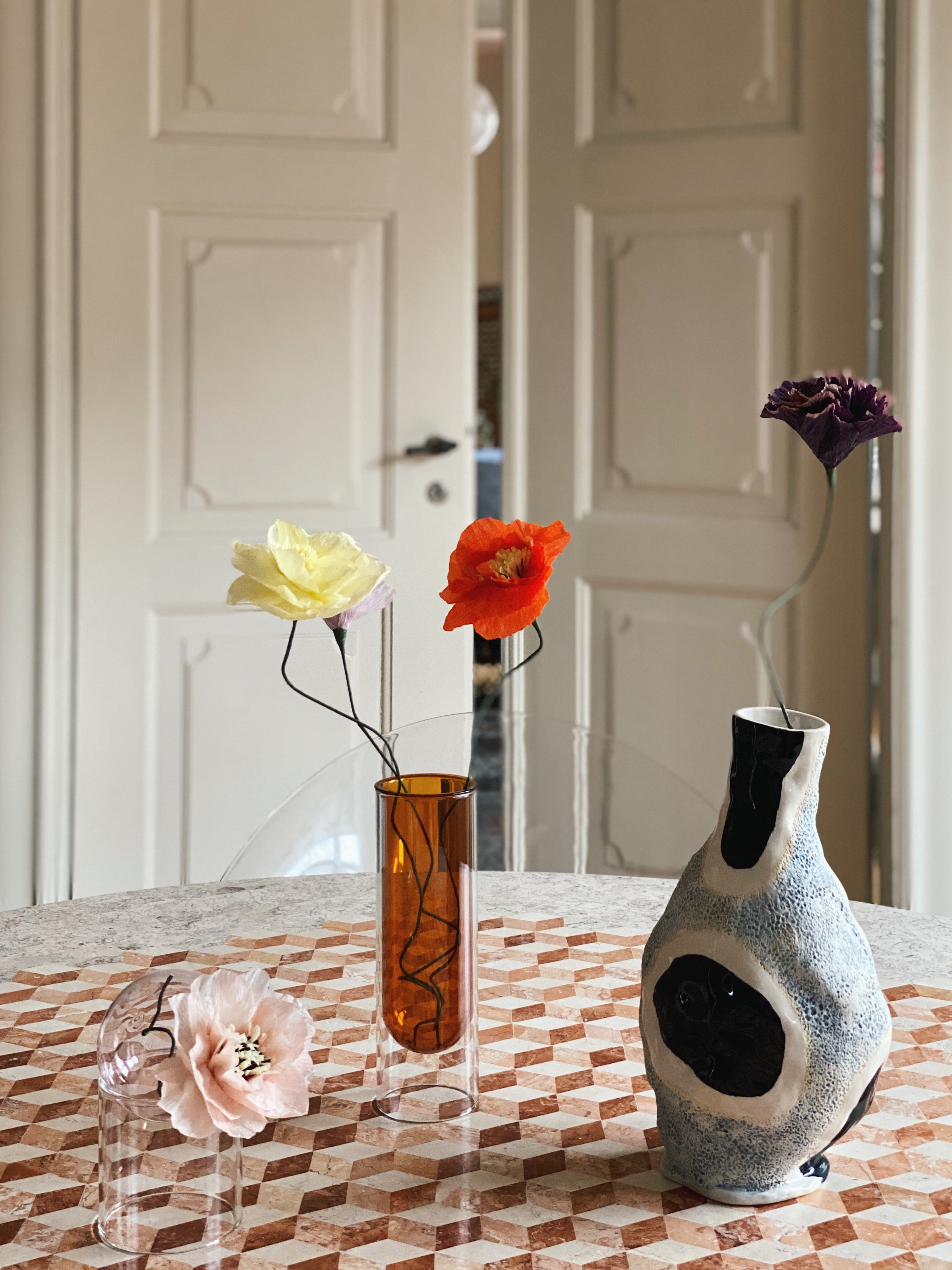 Poppy Papirblomst - Rød