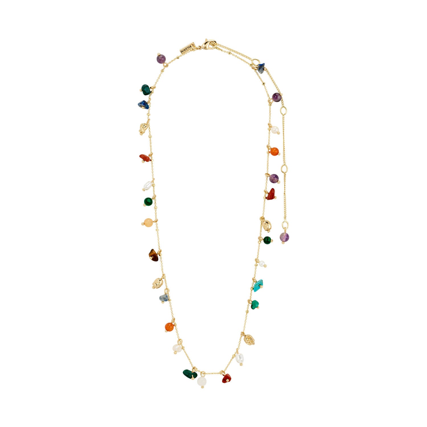 Between halskæde - forgyldt