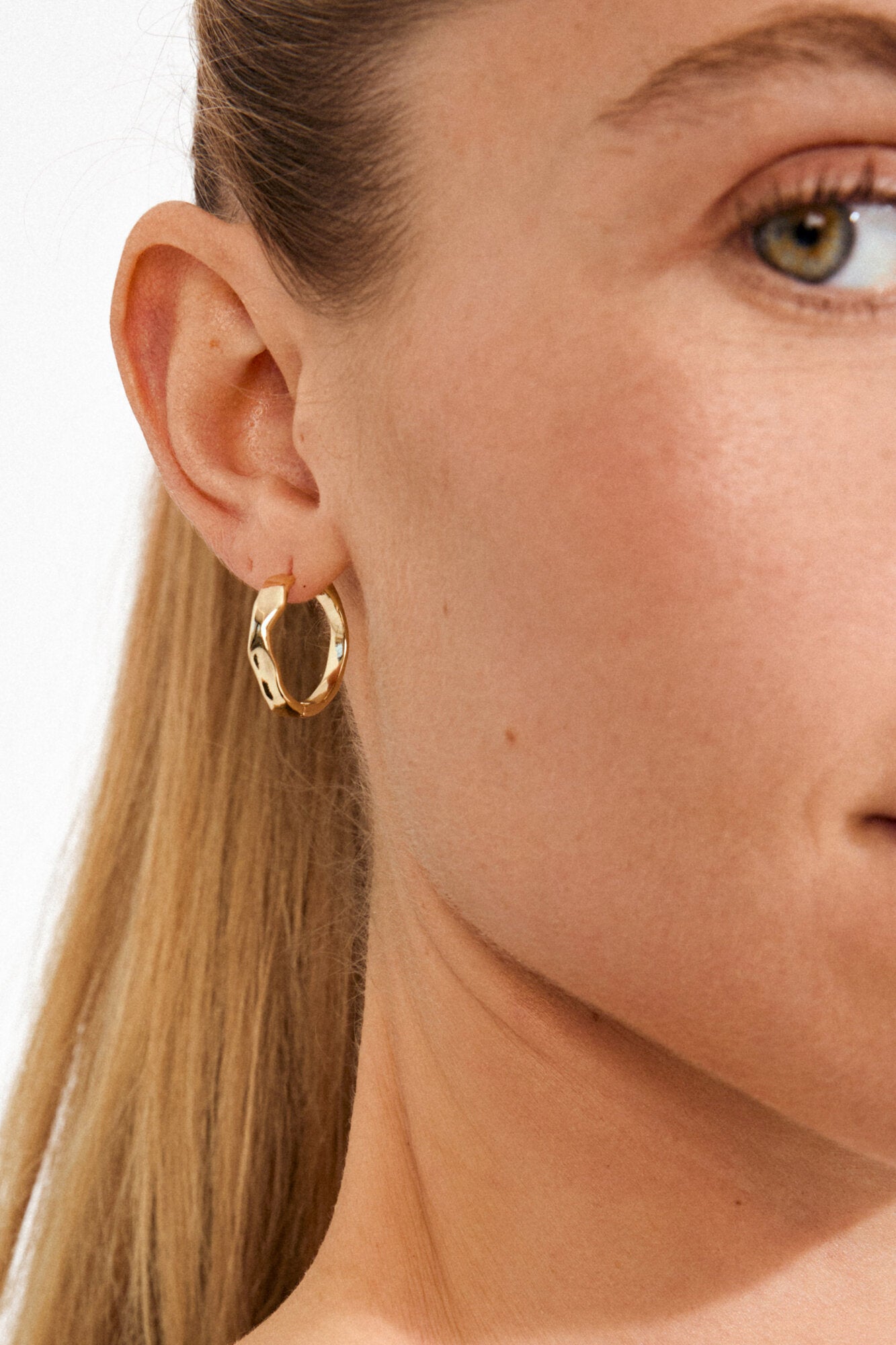 Ember hoops - forgyldt