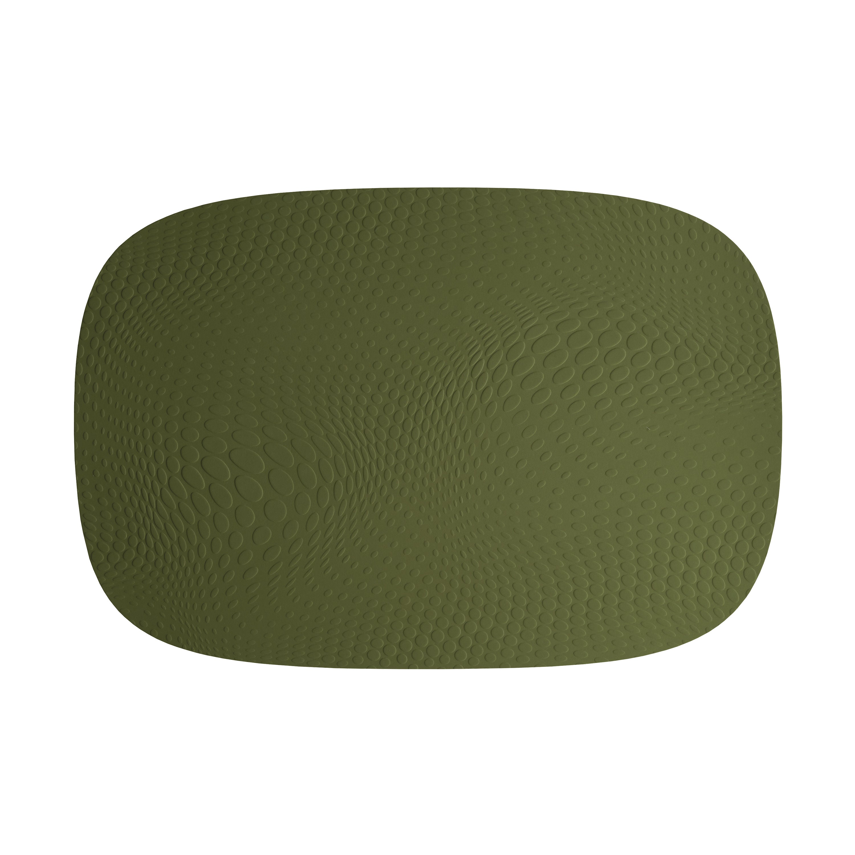 Karim Rashid Olive dækkeserviet - 45x30,6 cm.