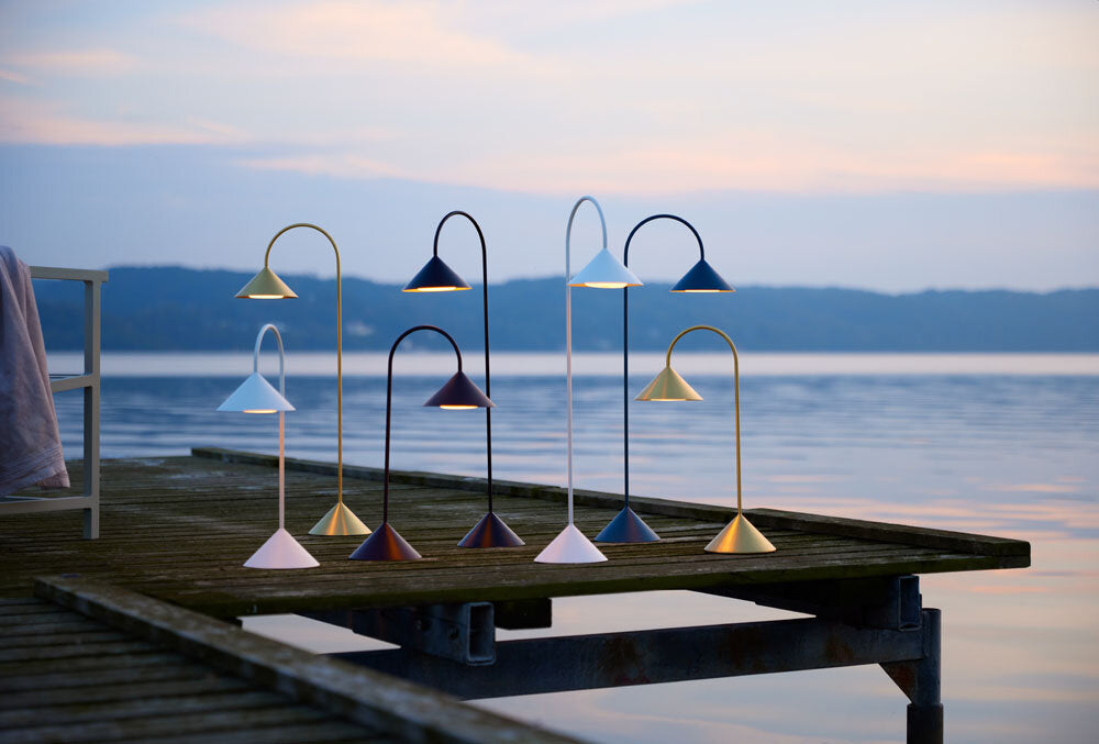 Grasp Portable lampe, Matt Beetroot - H47