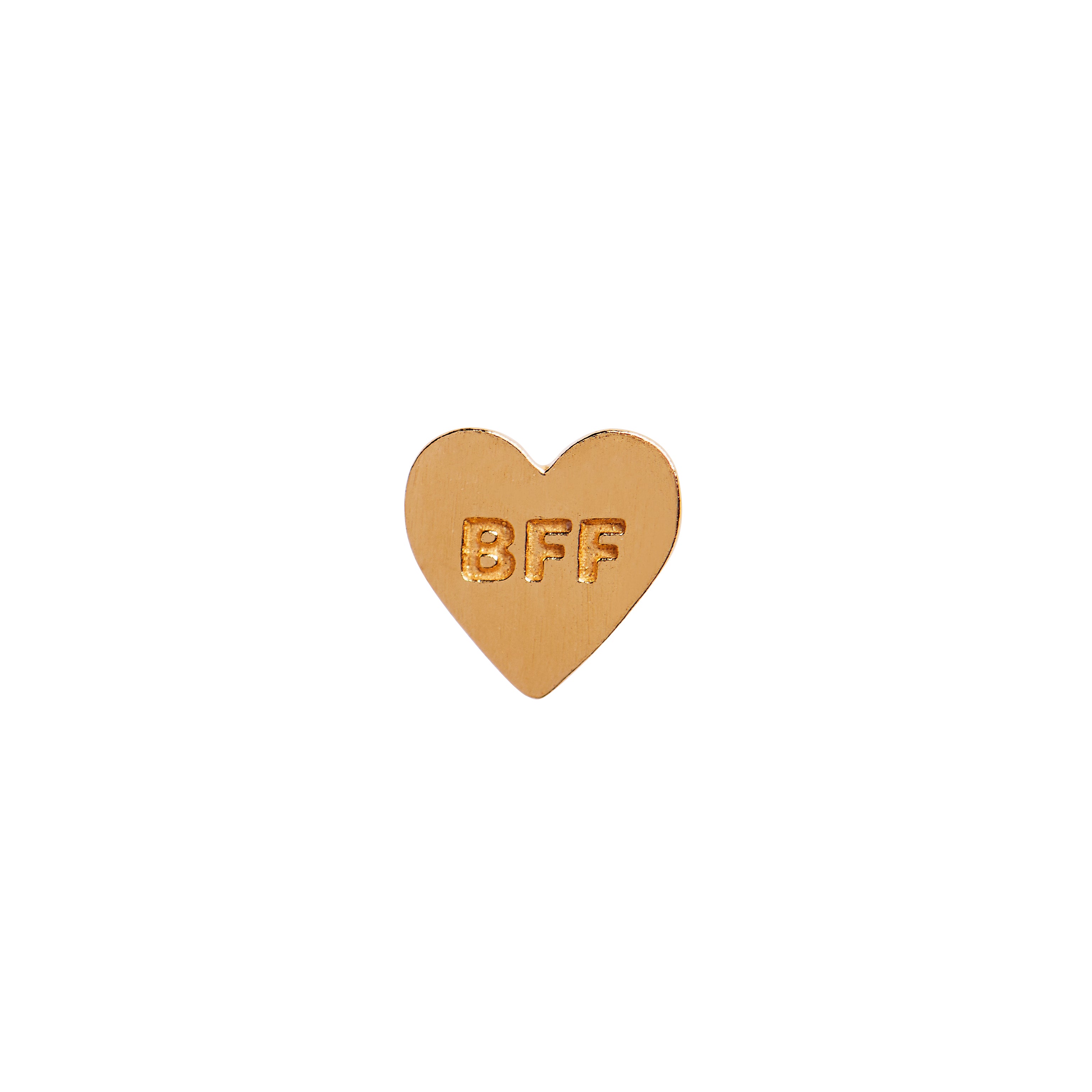 BFF ørering - forgyldt