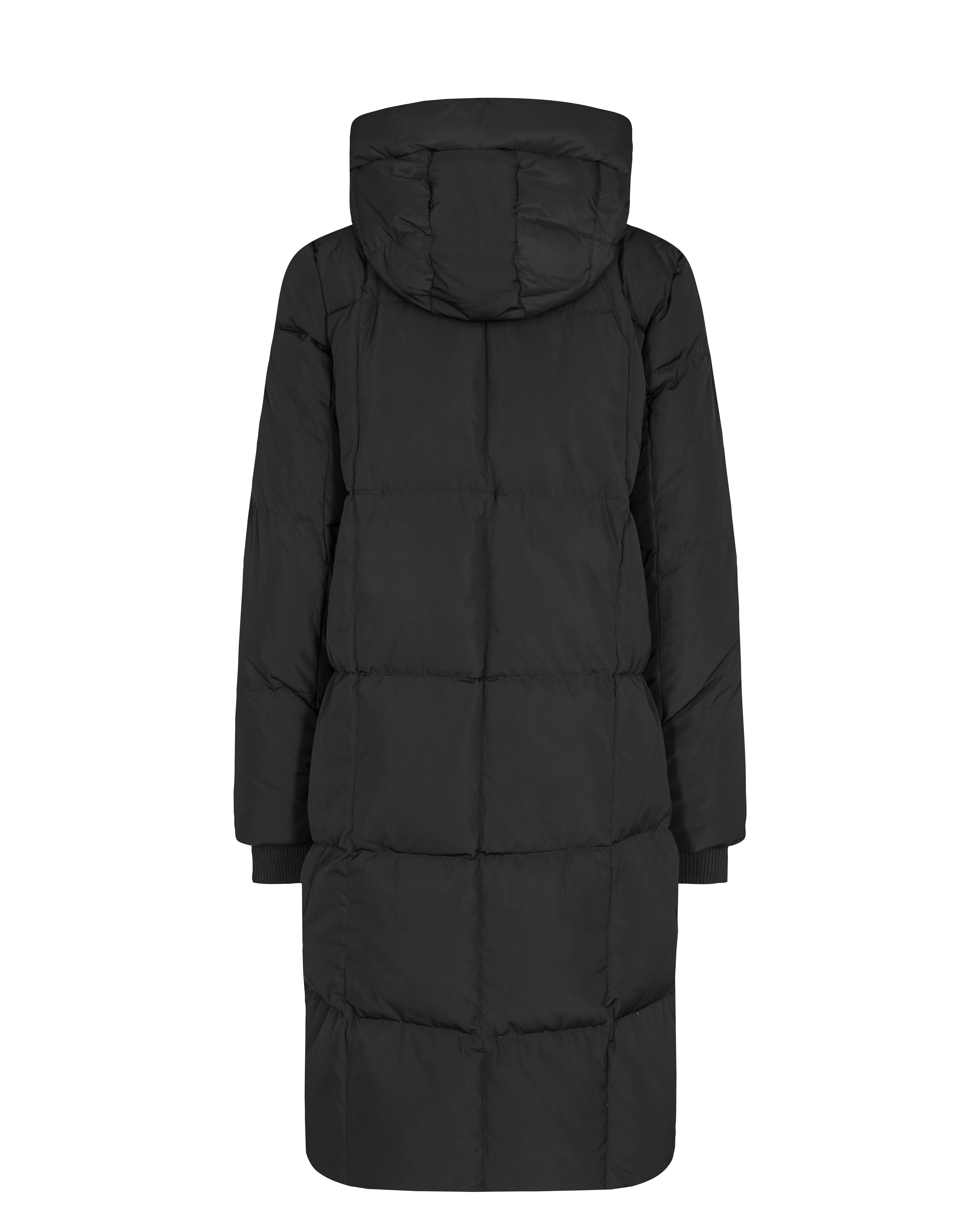 Nova Square dunfrakke - sort