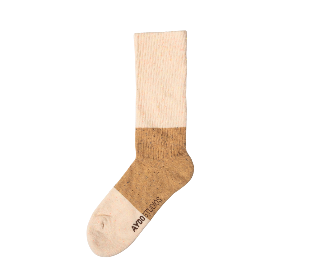 Tennis strømper - Pink Freckled Ivory/Dusty Tobacco