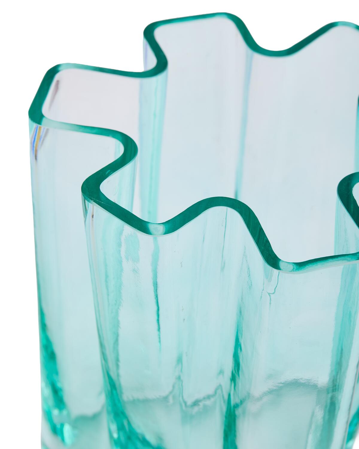 Hanari Small vase, H22 cm – Light Green