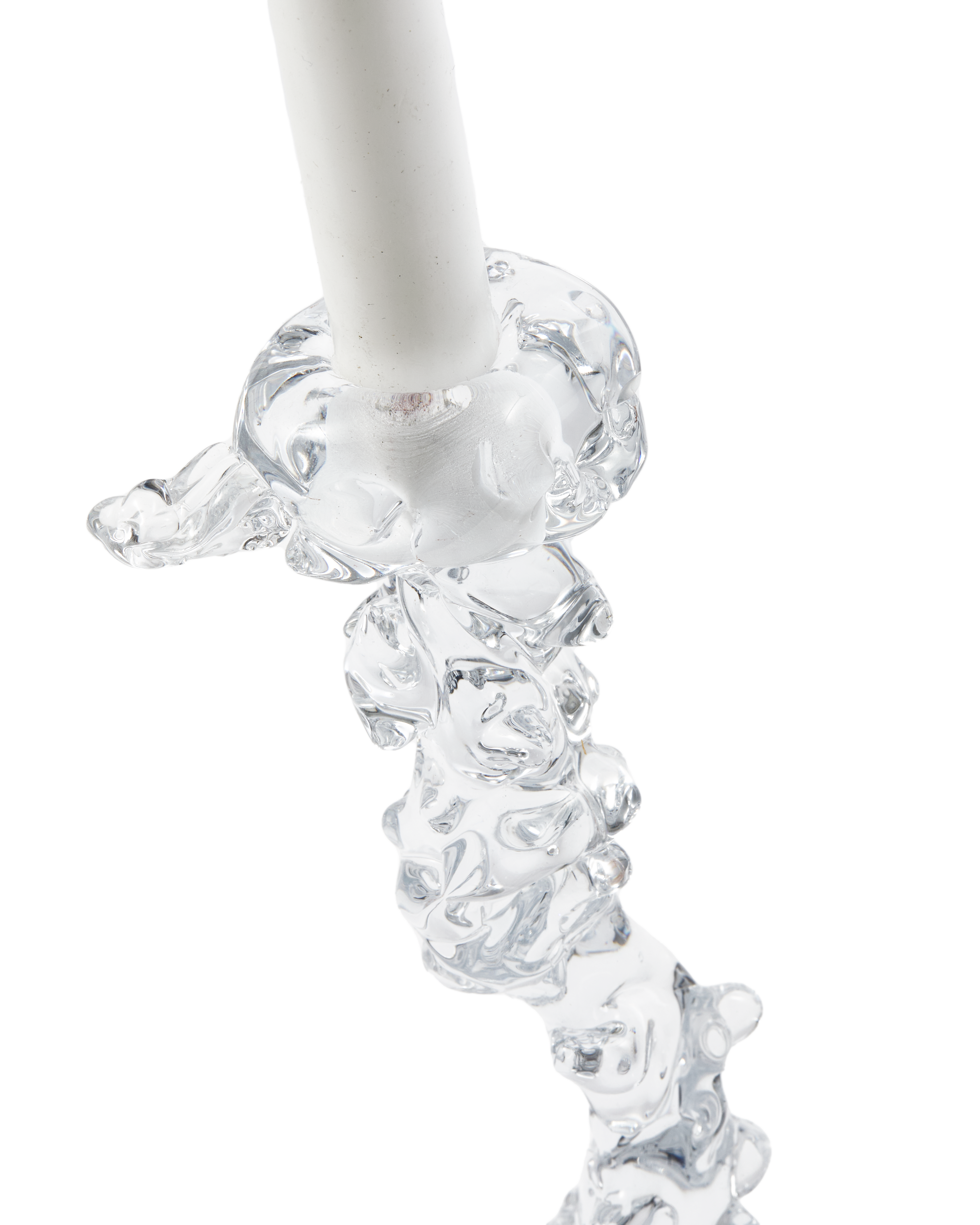 Drip lysestage, L - glas