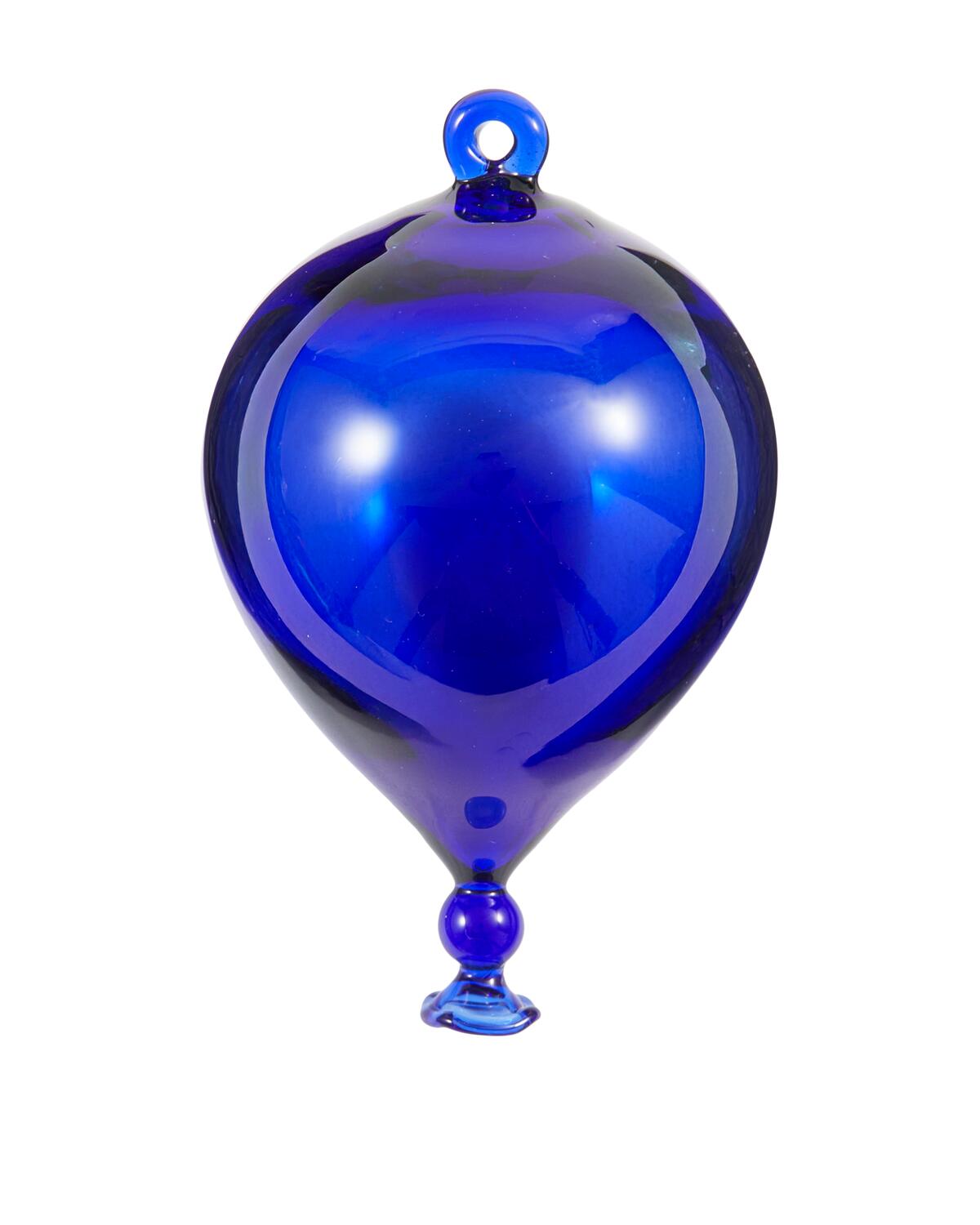 Balloon juleophæng, 3 stk. - Blå