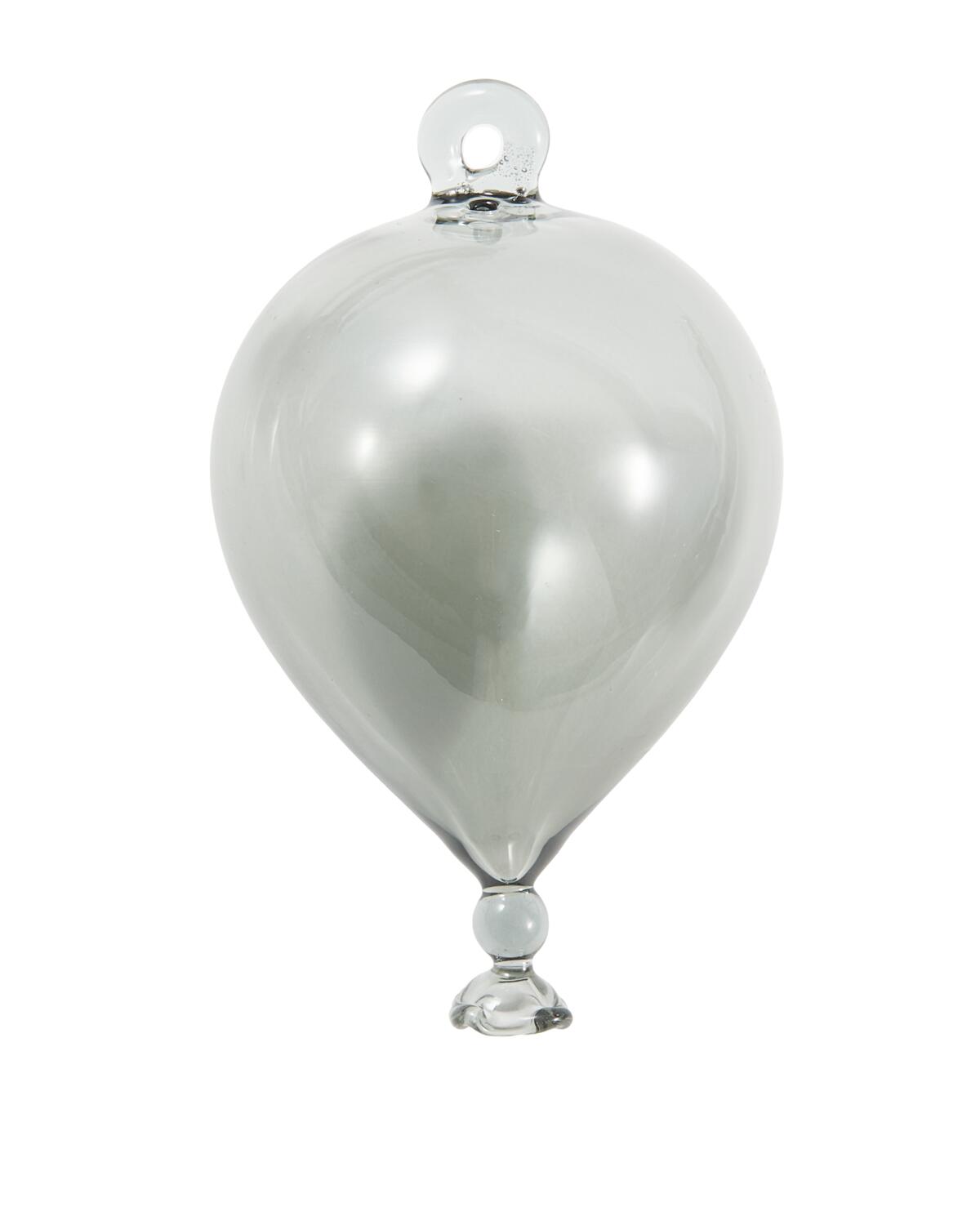 Balloon juleophæng, 3 stk. - grå