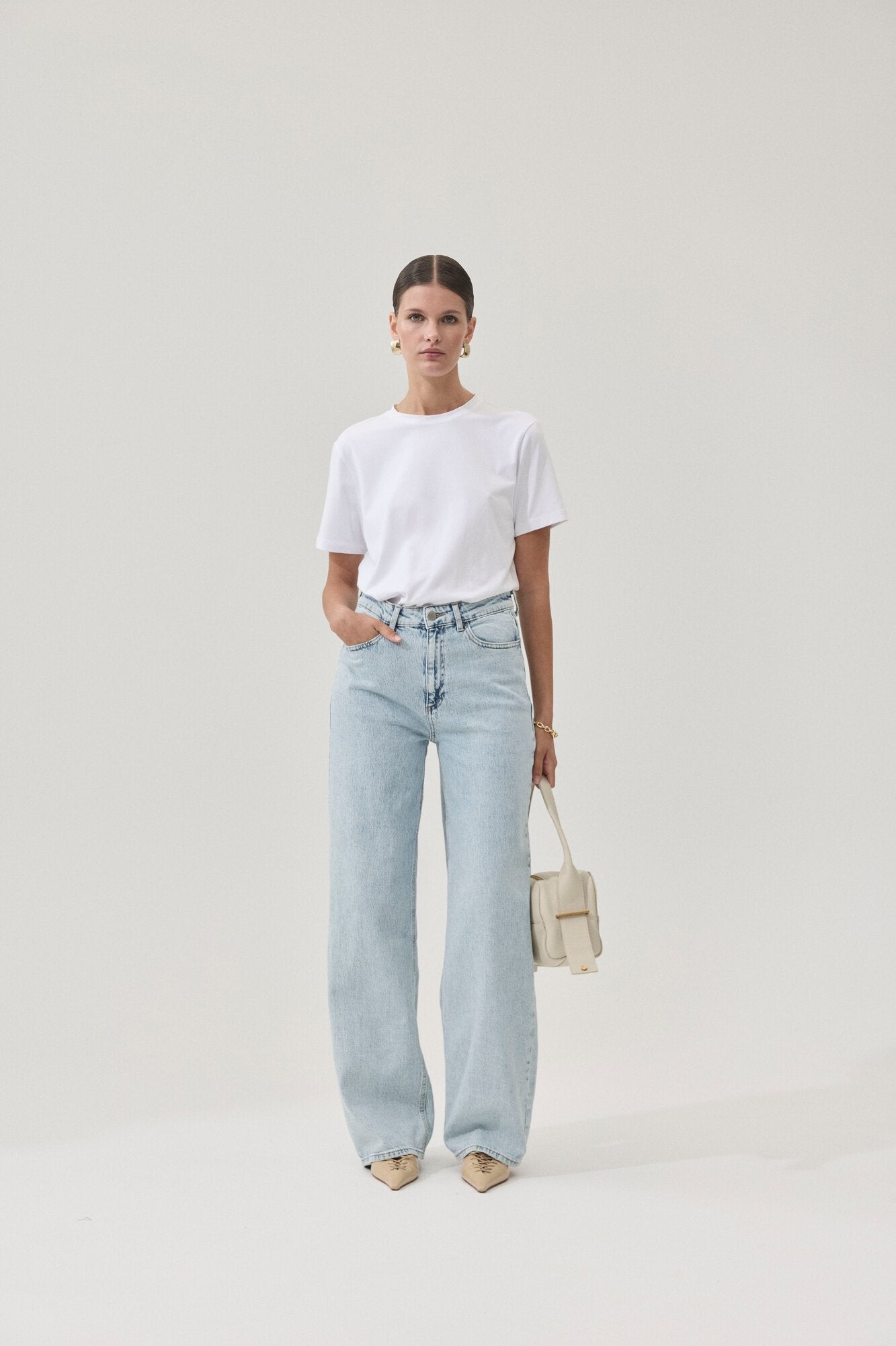 Vinora t-shirt - Bright White