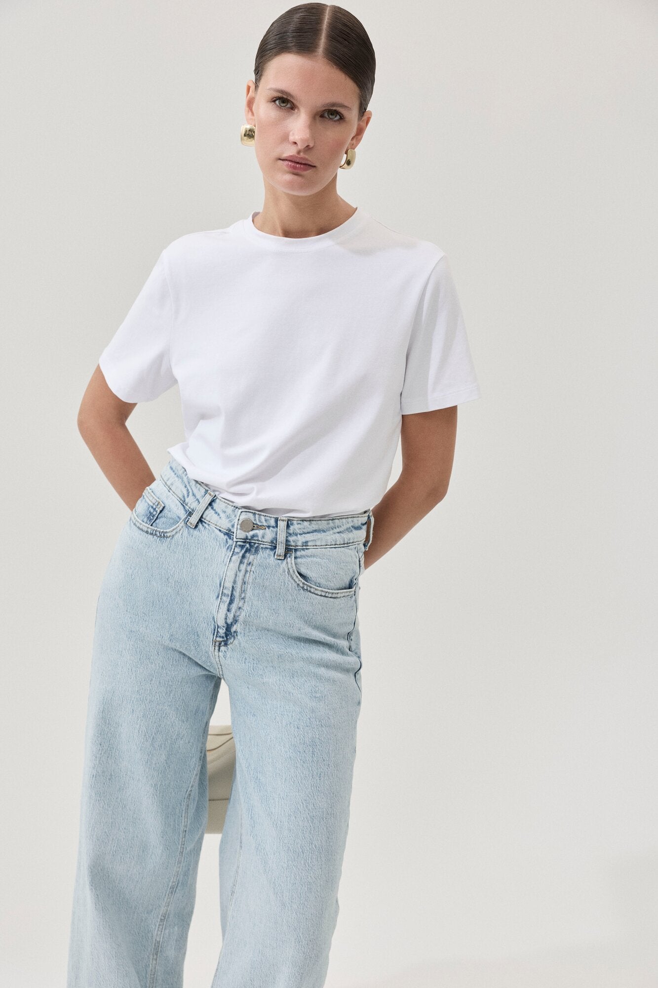 Vinora t-shirt - Bright White