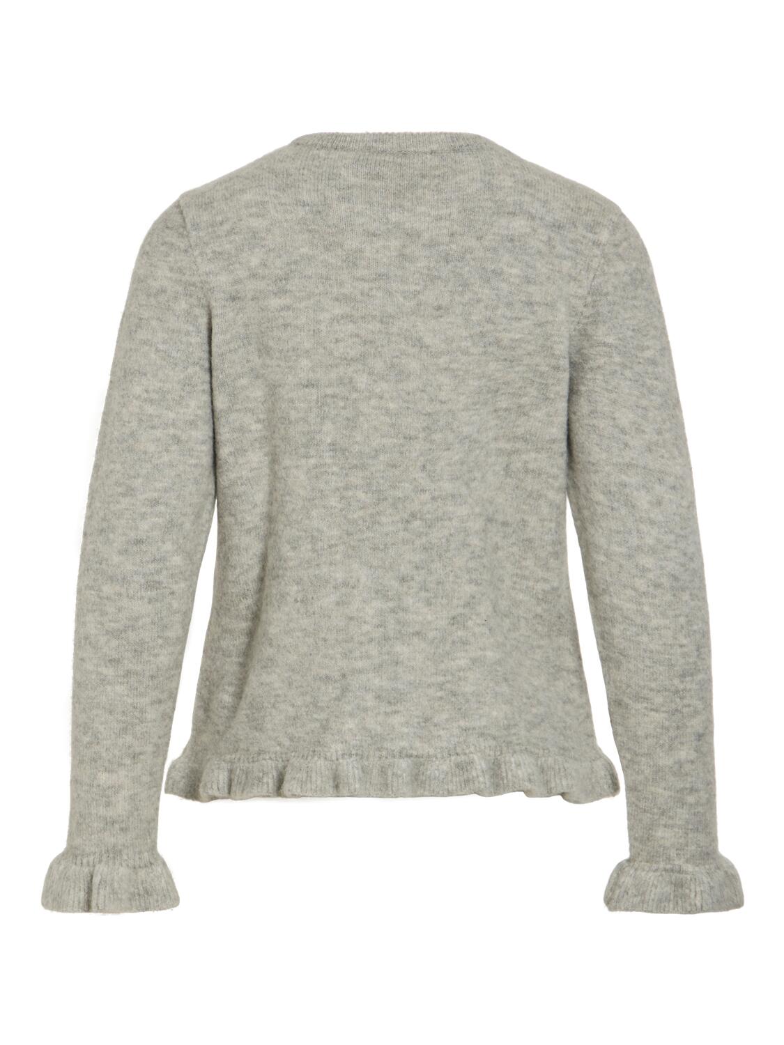 Visina striktrøje - Light Grey Melange