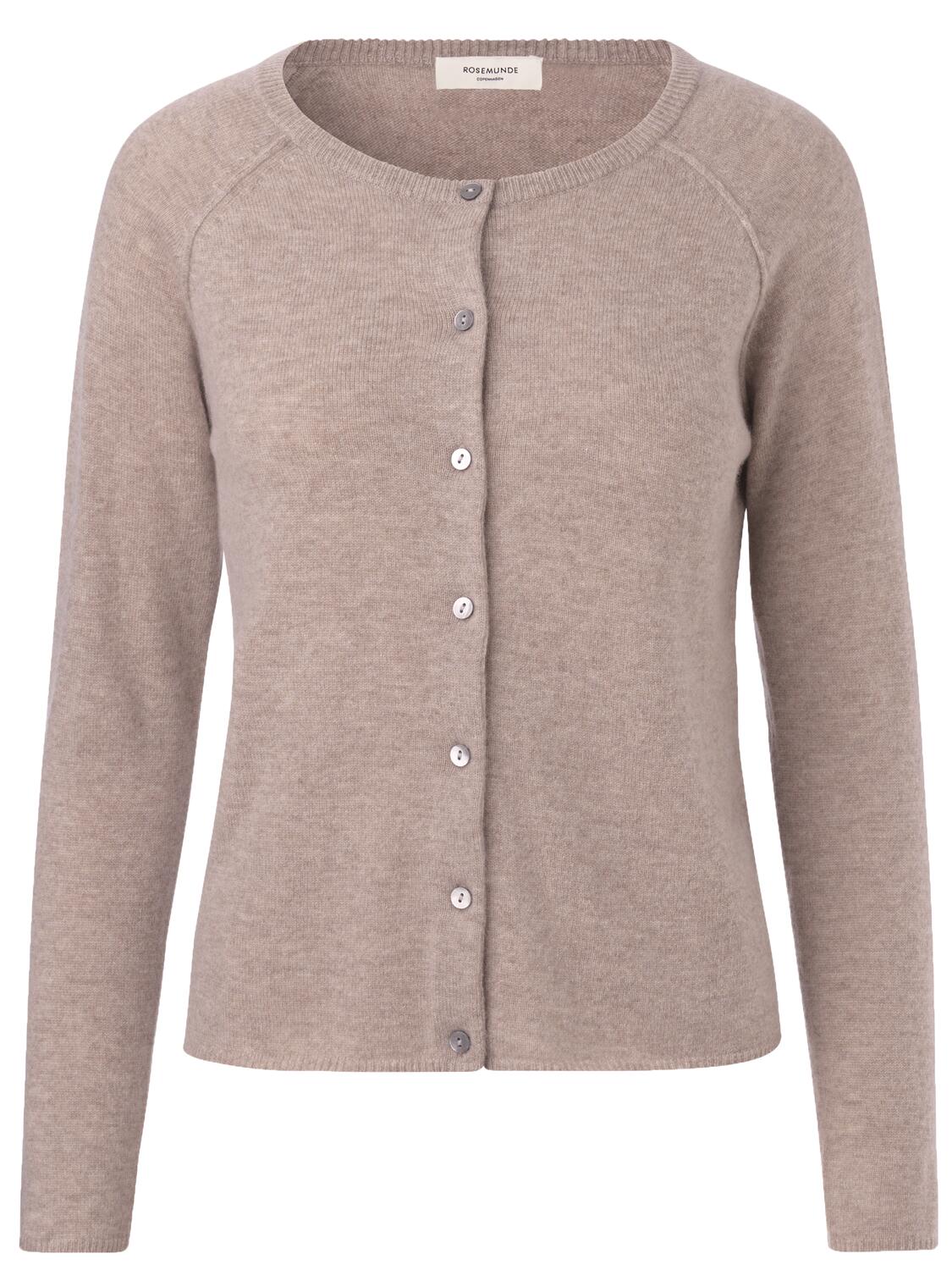 RWLaica Cashmere Raglan Cardigan - Atmoshere melange