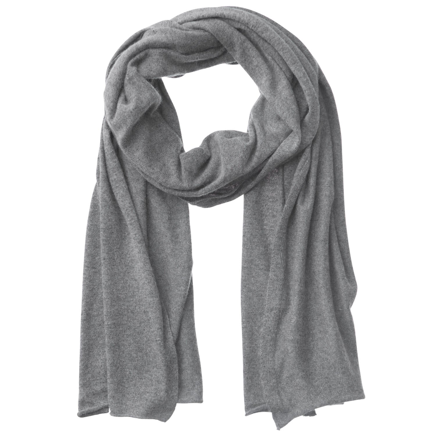Lucie cashmere halstørklæde - Dark Grey