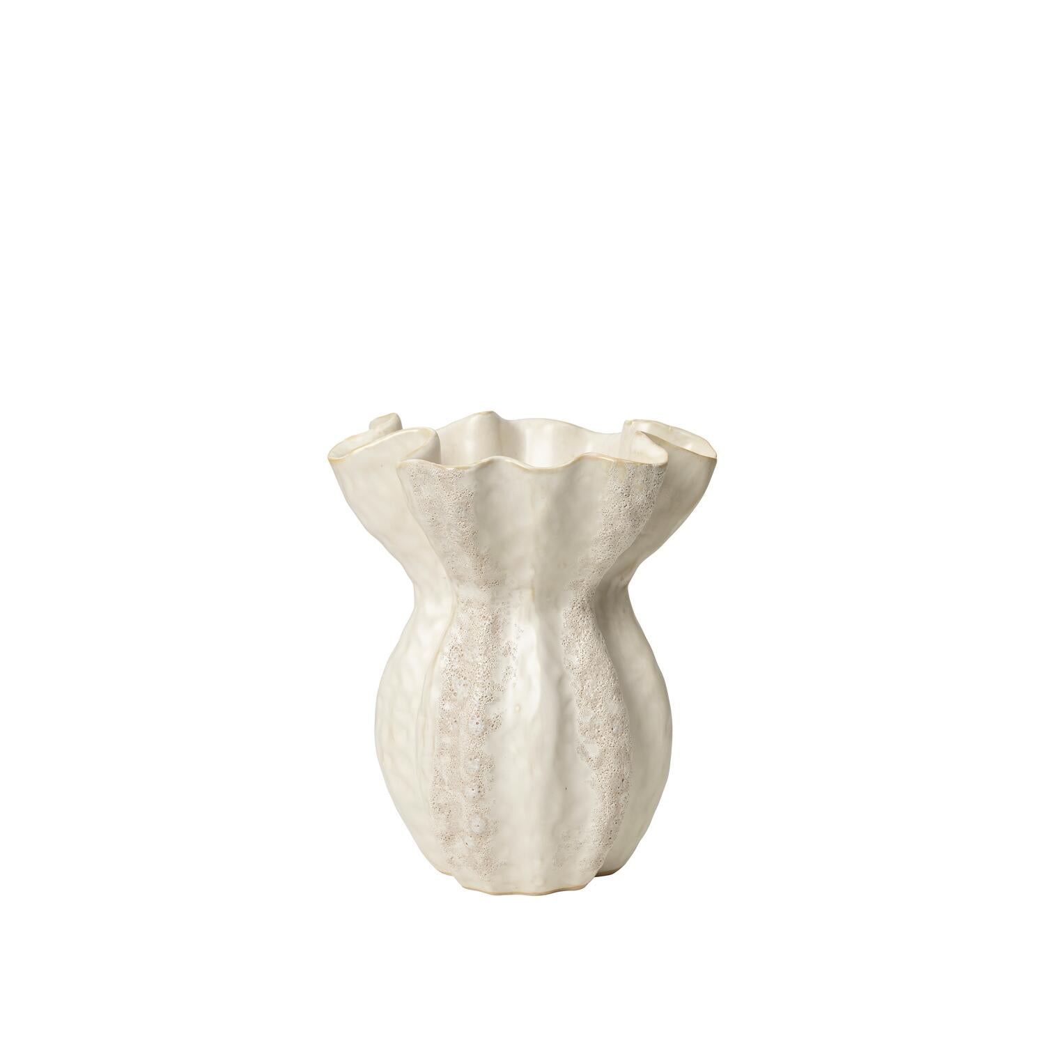 Cori Vase, S - Cream