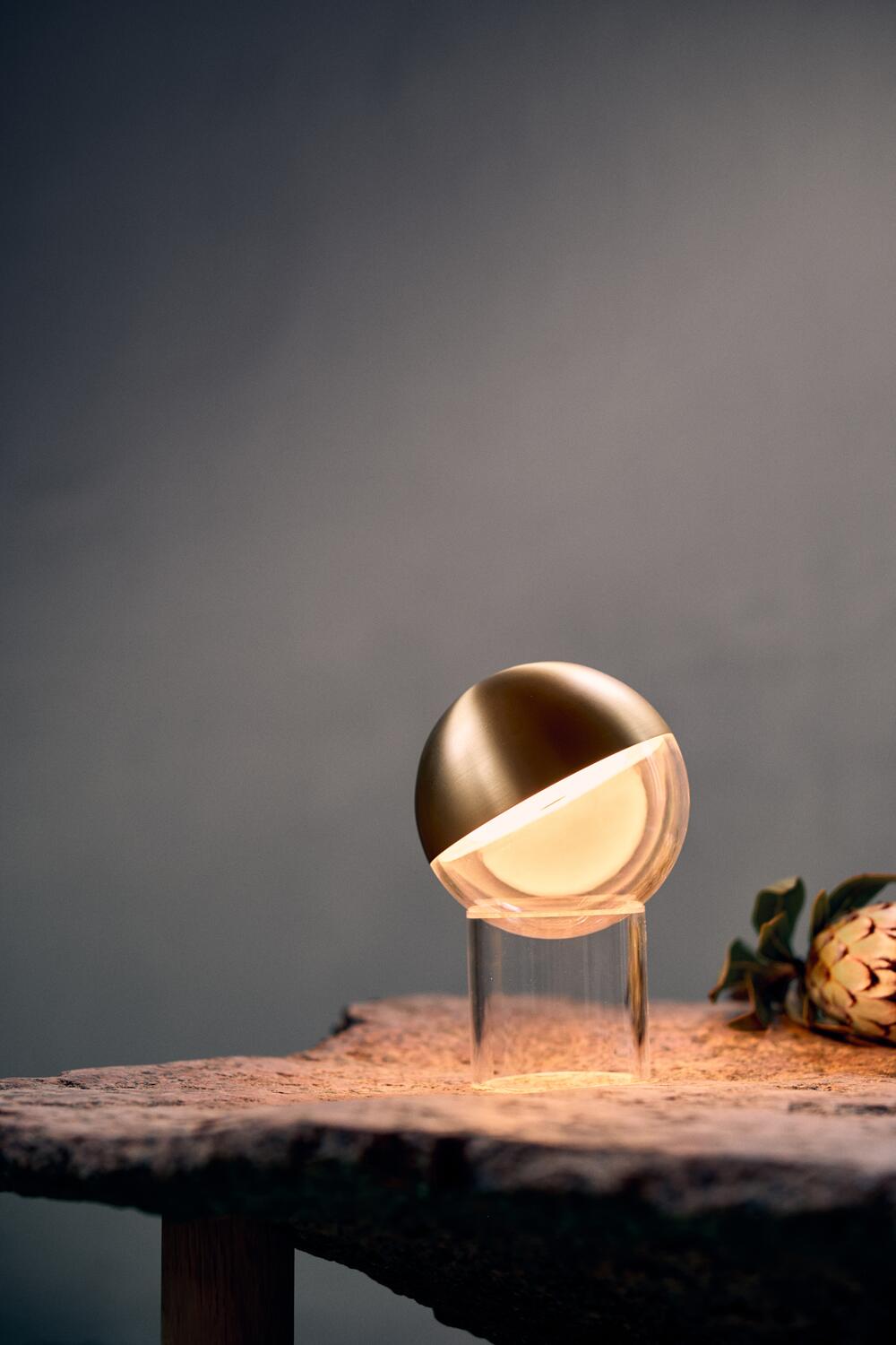 Pila Portable bordlampe - Solid Brass