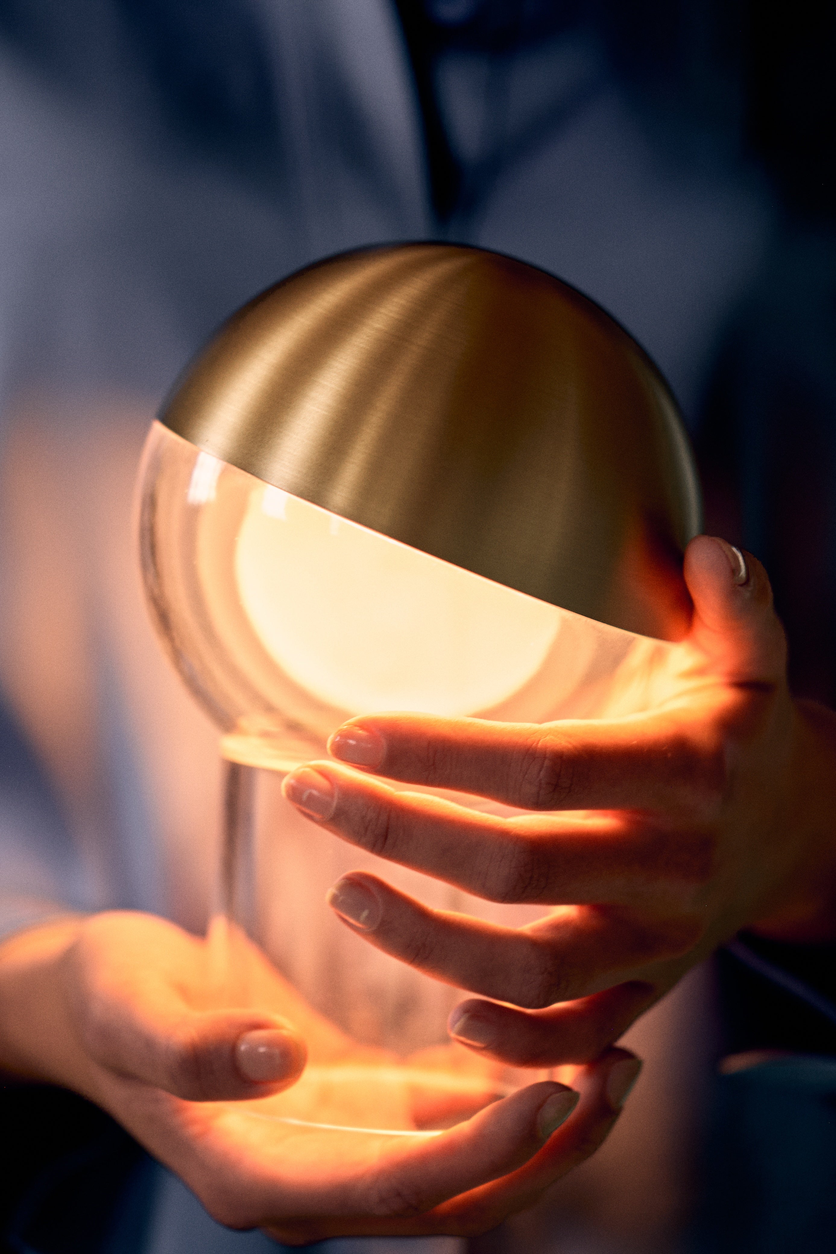 Pila Portable bordlampe - Solid Brass