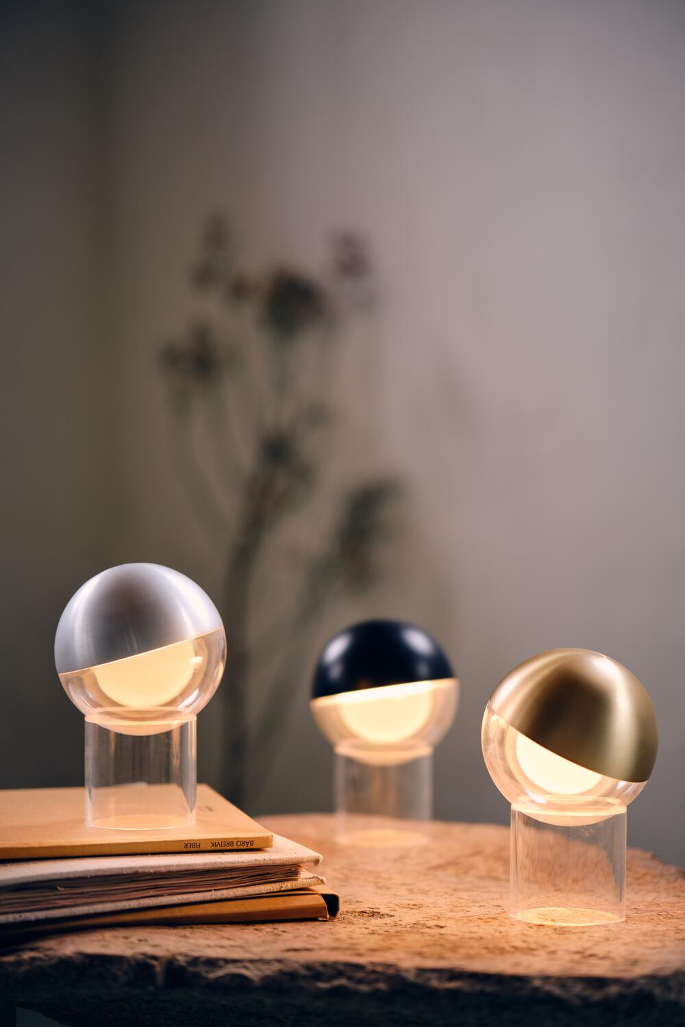 Pila Portable bordlampe - Solid Brass