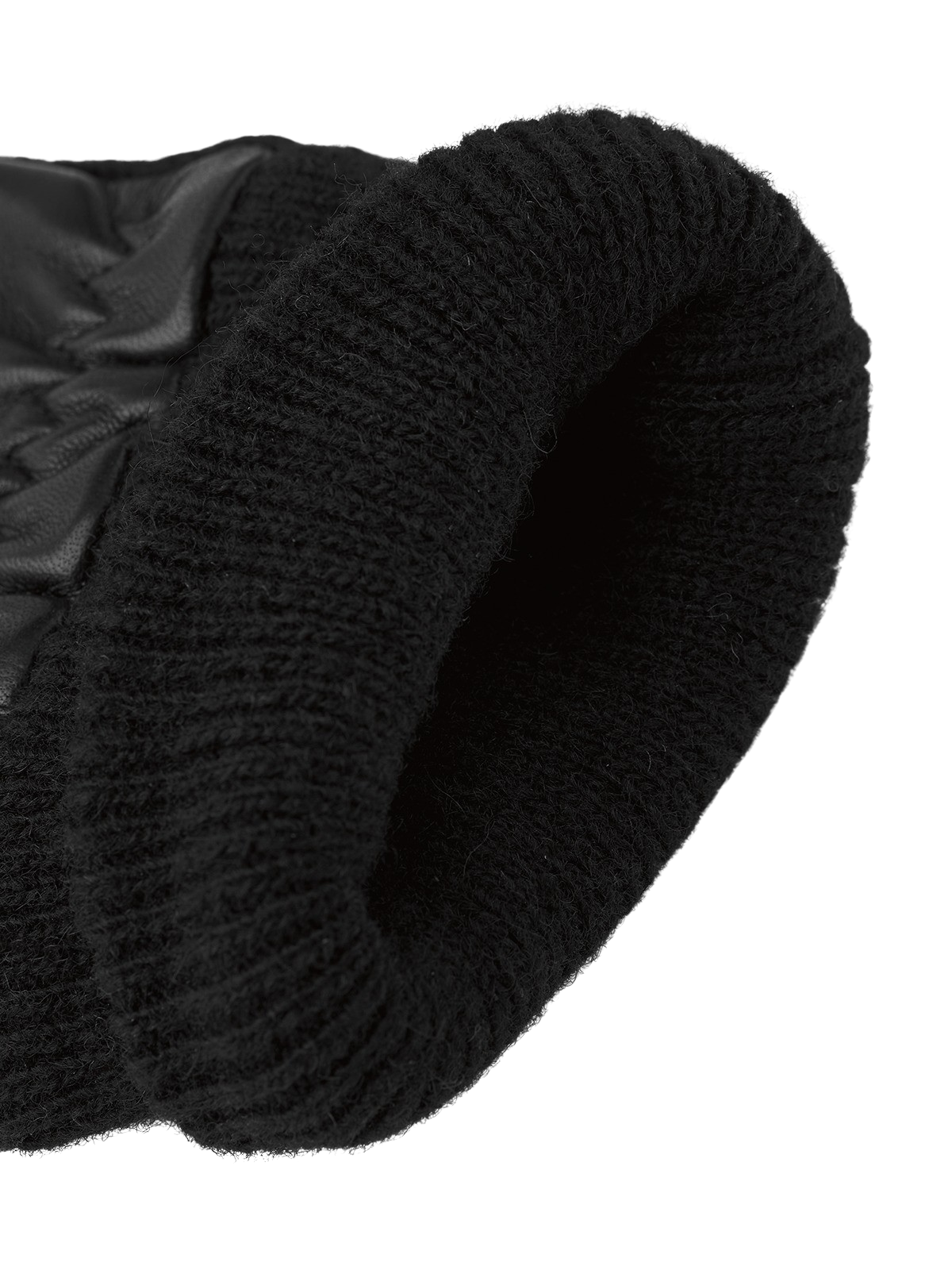 Jeanne lammeskindshandsker - sort