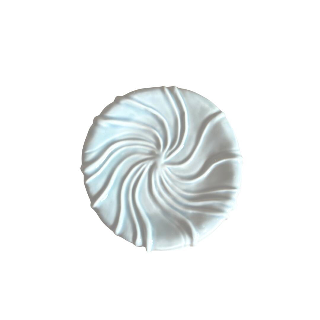 Tidevandstallerken, Ø17,5 cm - Blå