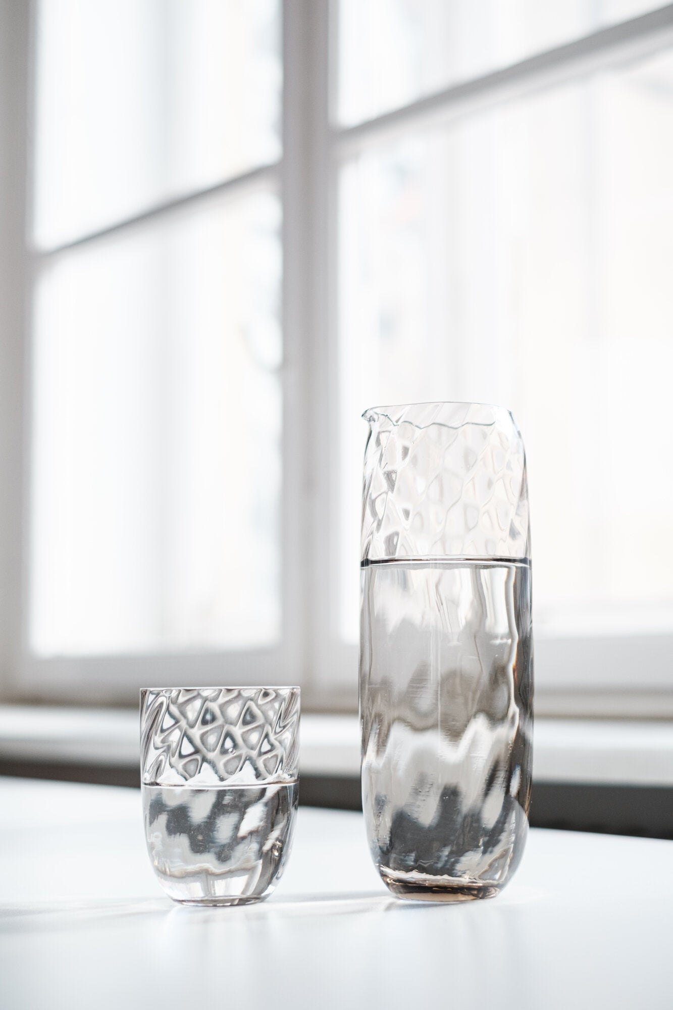 Swirl tumbler Crystal glas - klar