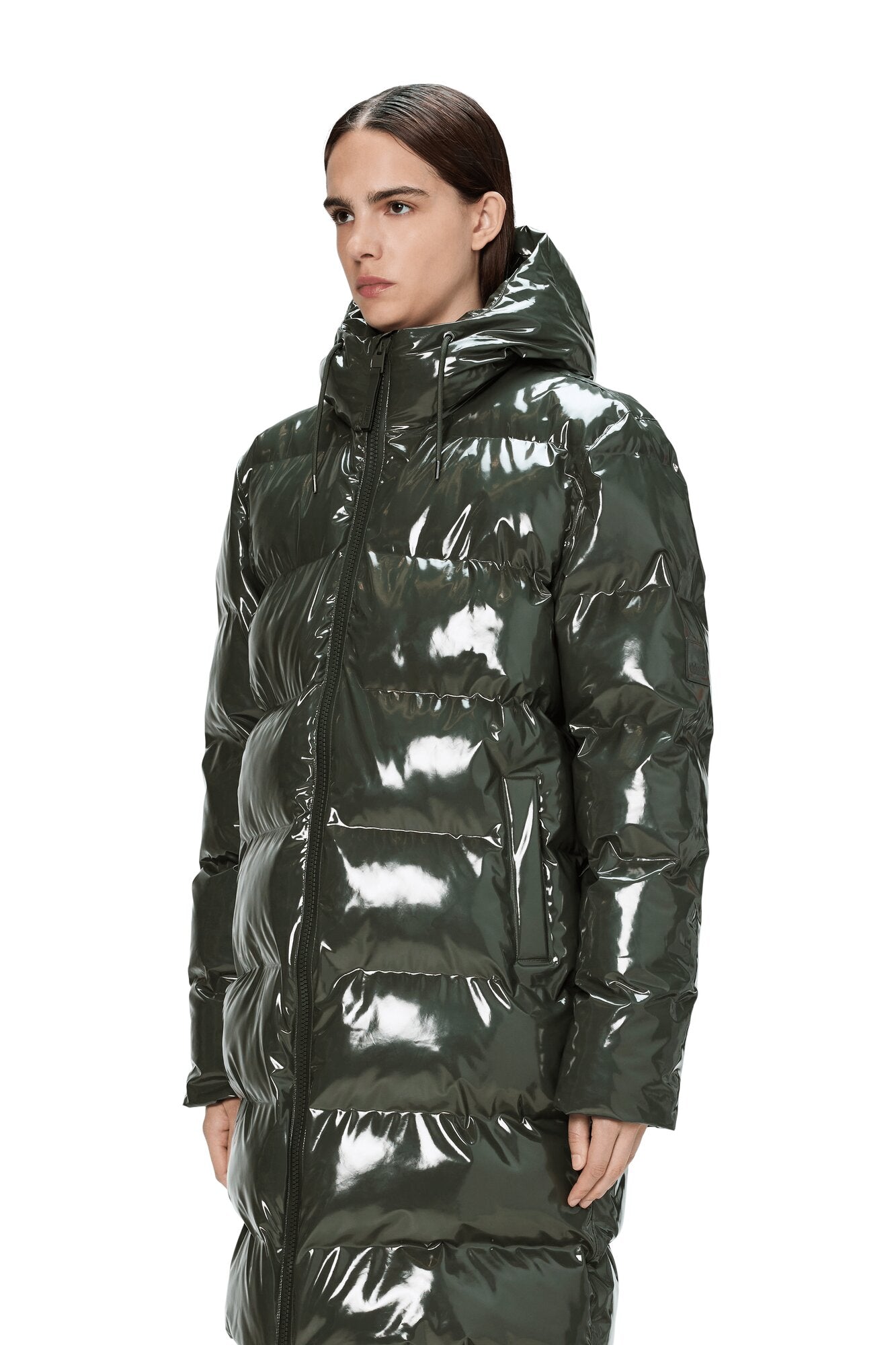 Alta Long jakke - Swamp