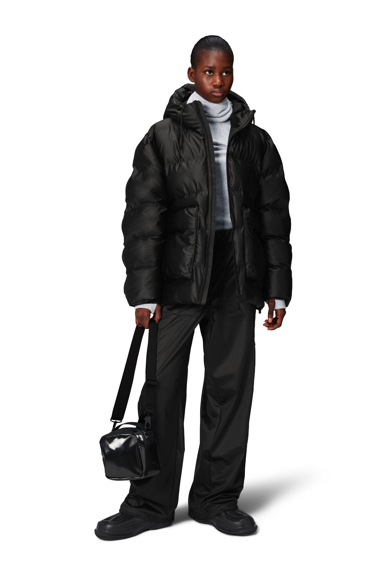 Alta cargo jakke - Black Grain