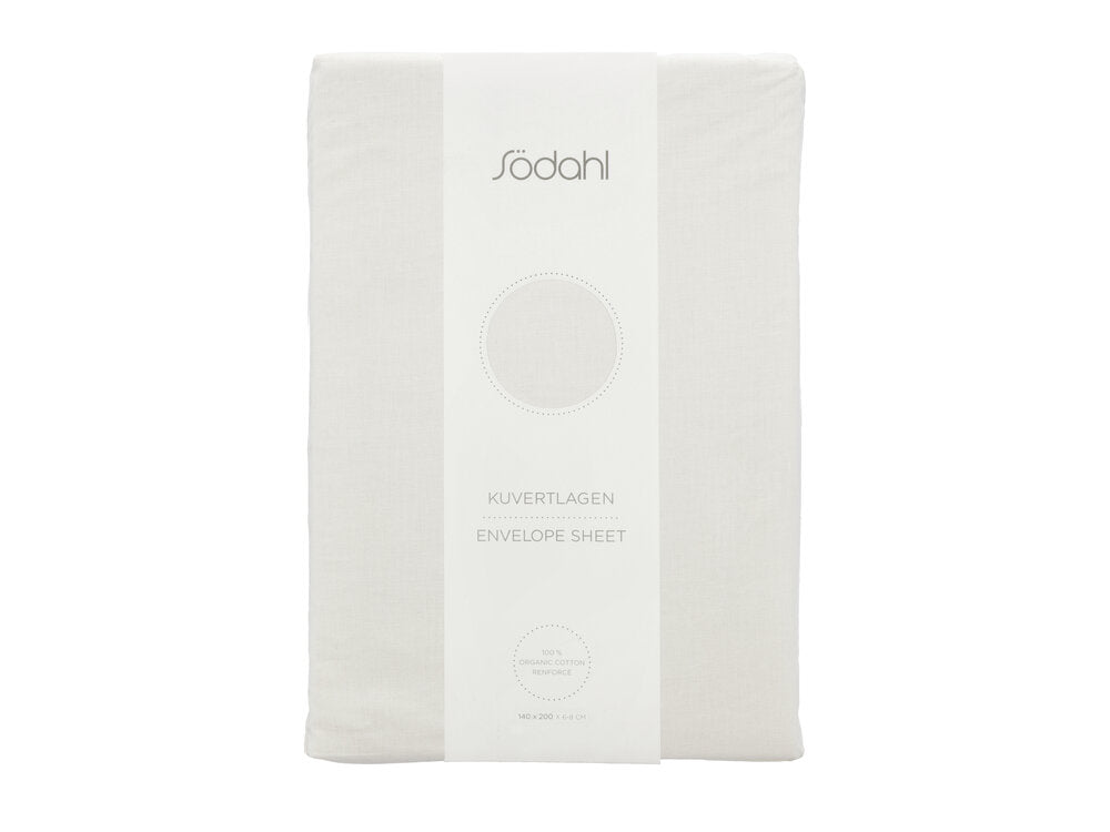 Kuvertlagen Calm hvid -140x200x8 cm