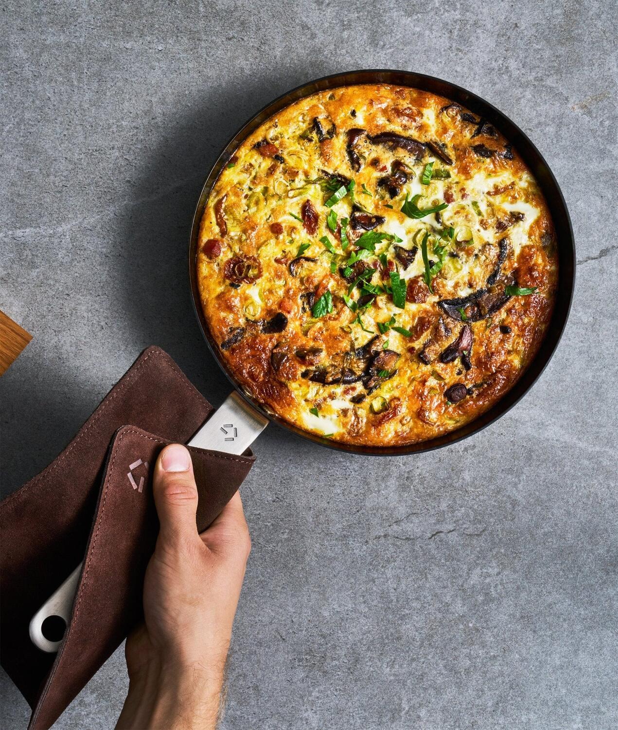 Carbonstål stegepande - Ø24 cm