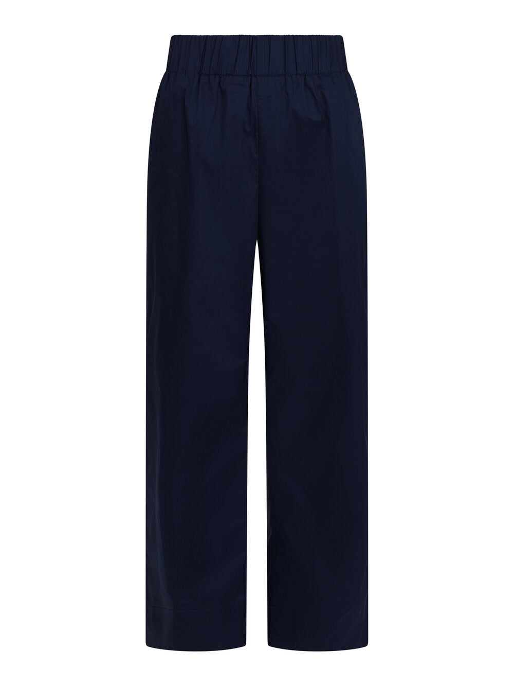 Yana Poplin bukser - Navy