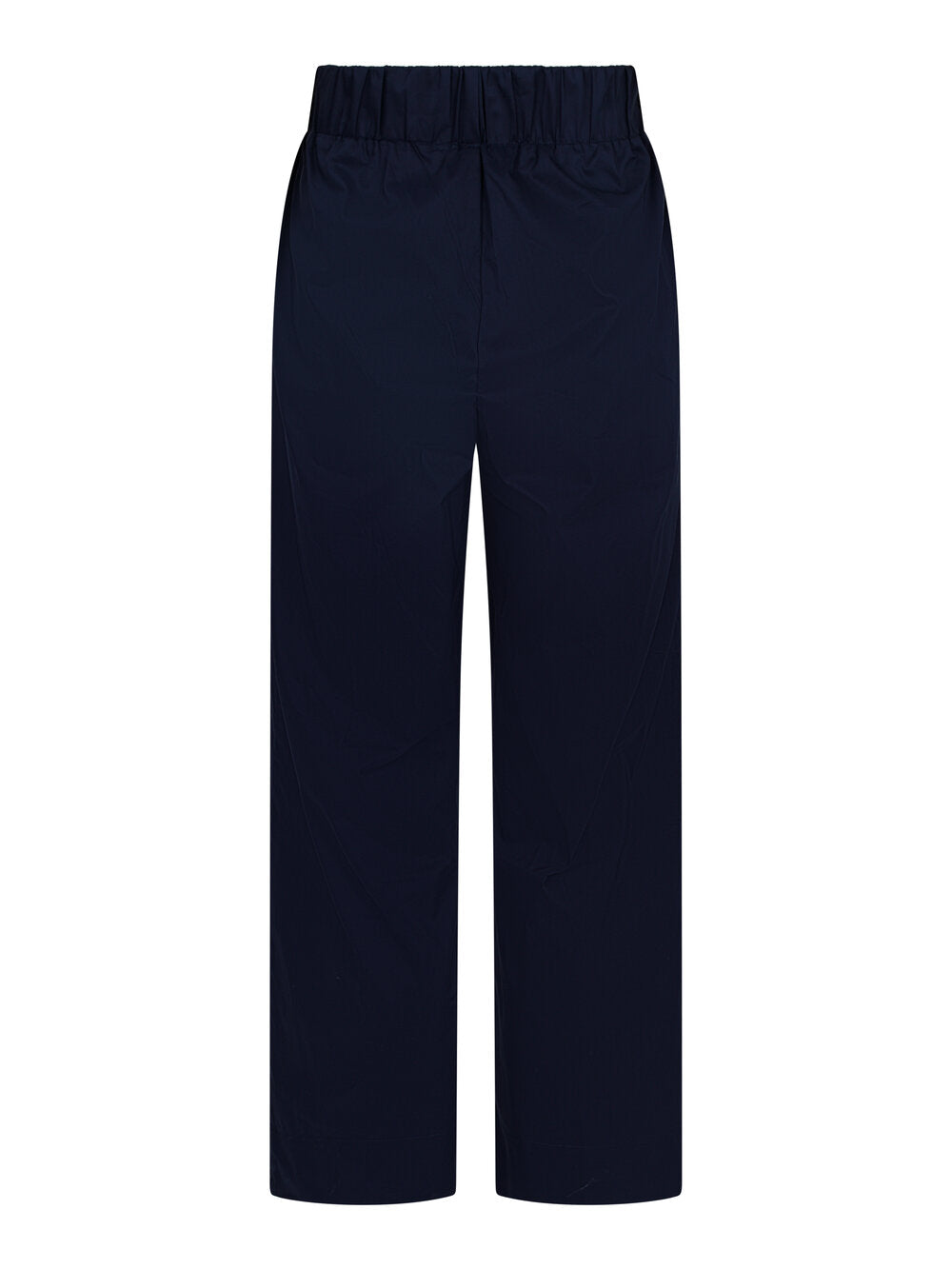 Yana Poplin bukser - Navy