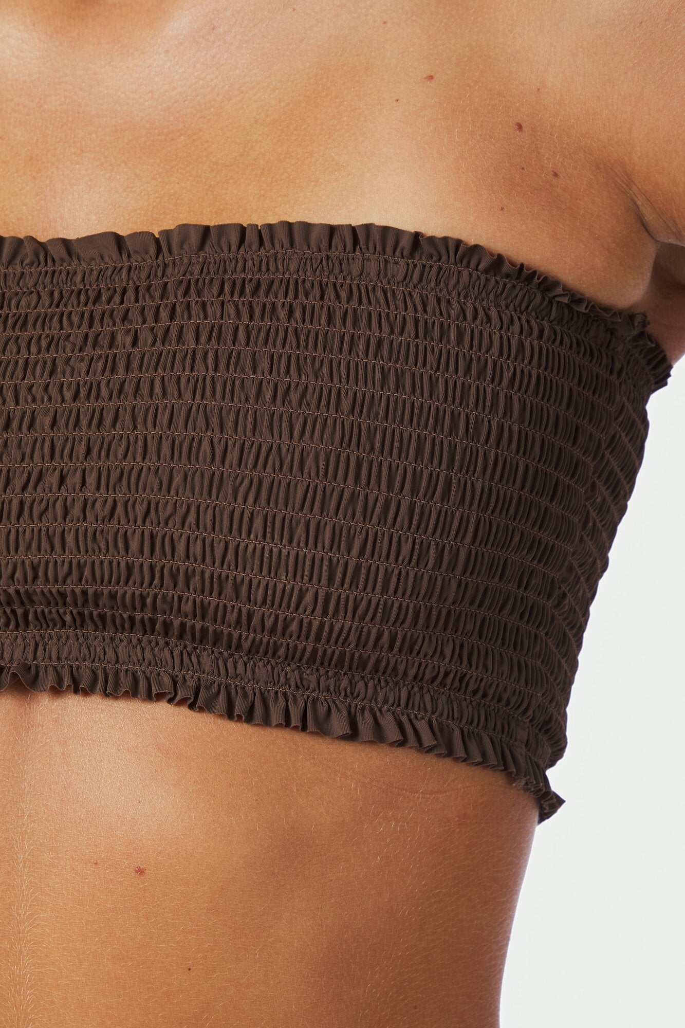 Skin Lobster bikinitop - brun