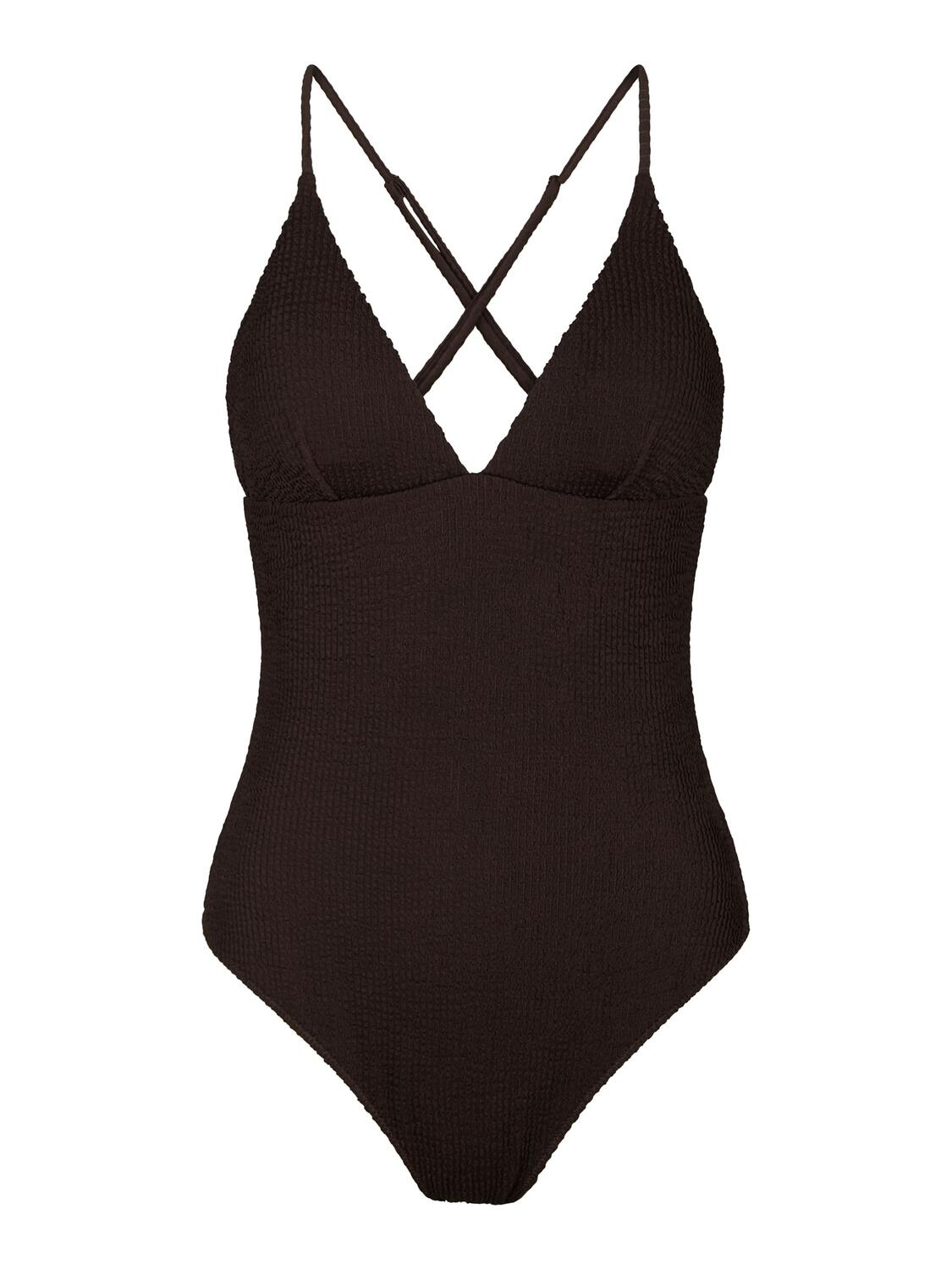 Skin Sand Crepe badedragt - mørkebrun