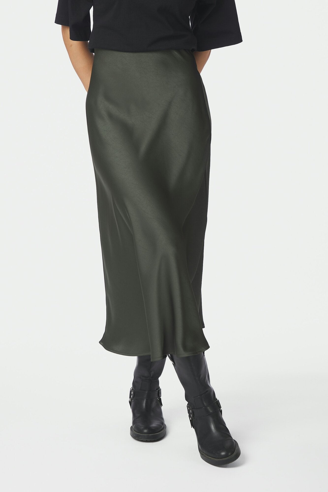 Bovary nederdel - Deep Green