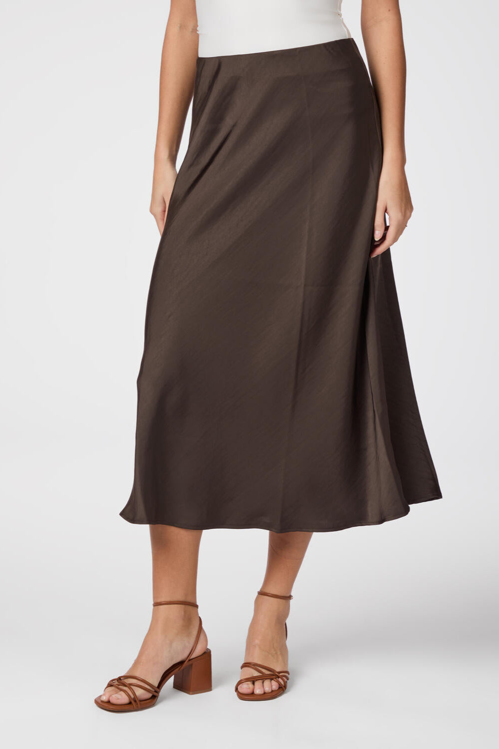 Bovary nederdel - Dark Brown