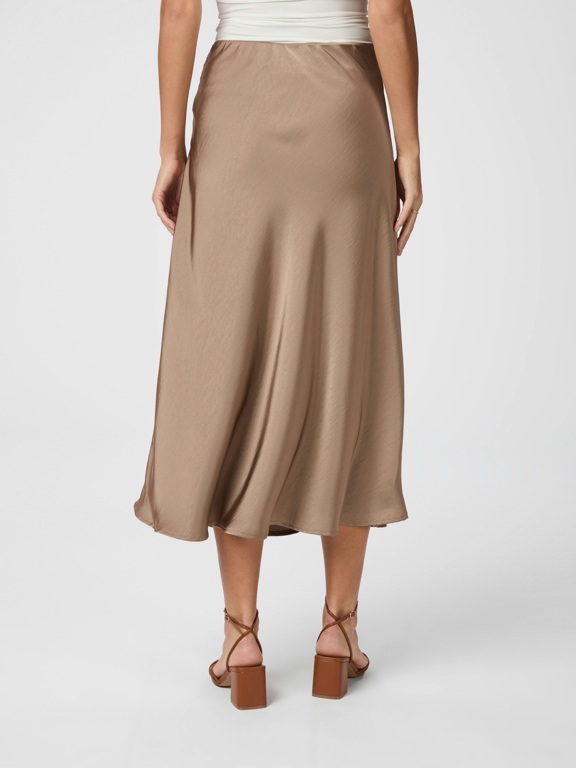 Bovary nederdel - Dark Taupe