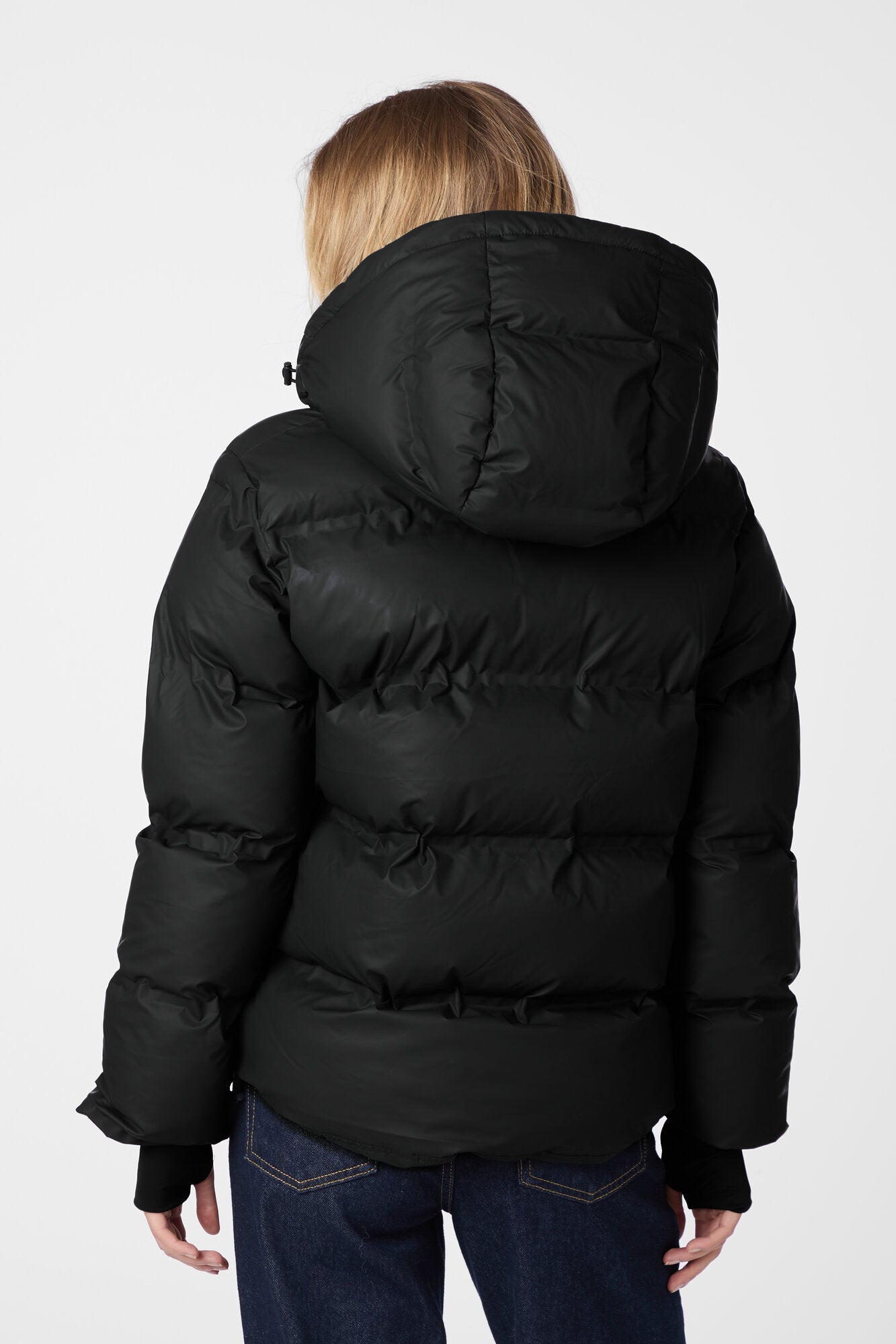 Fox Puffer dunjakke - Sort