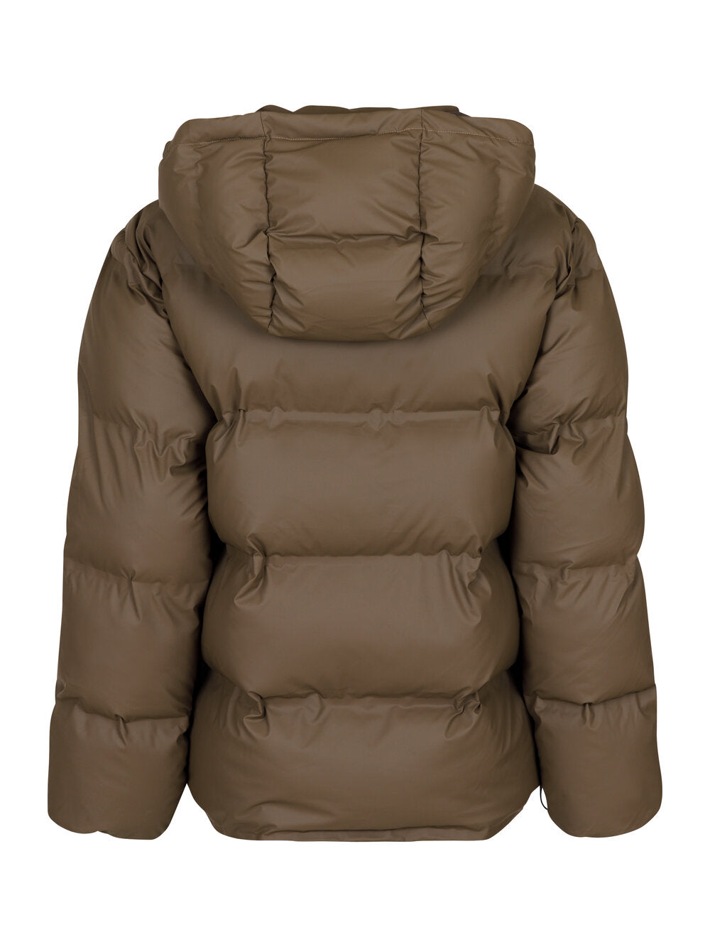 Fox Puffer dunjakke  - Dark Taupe