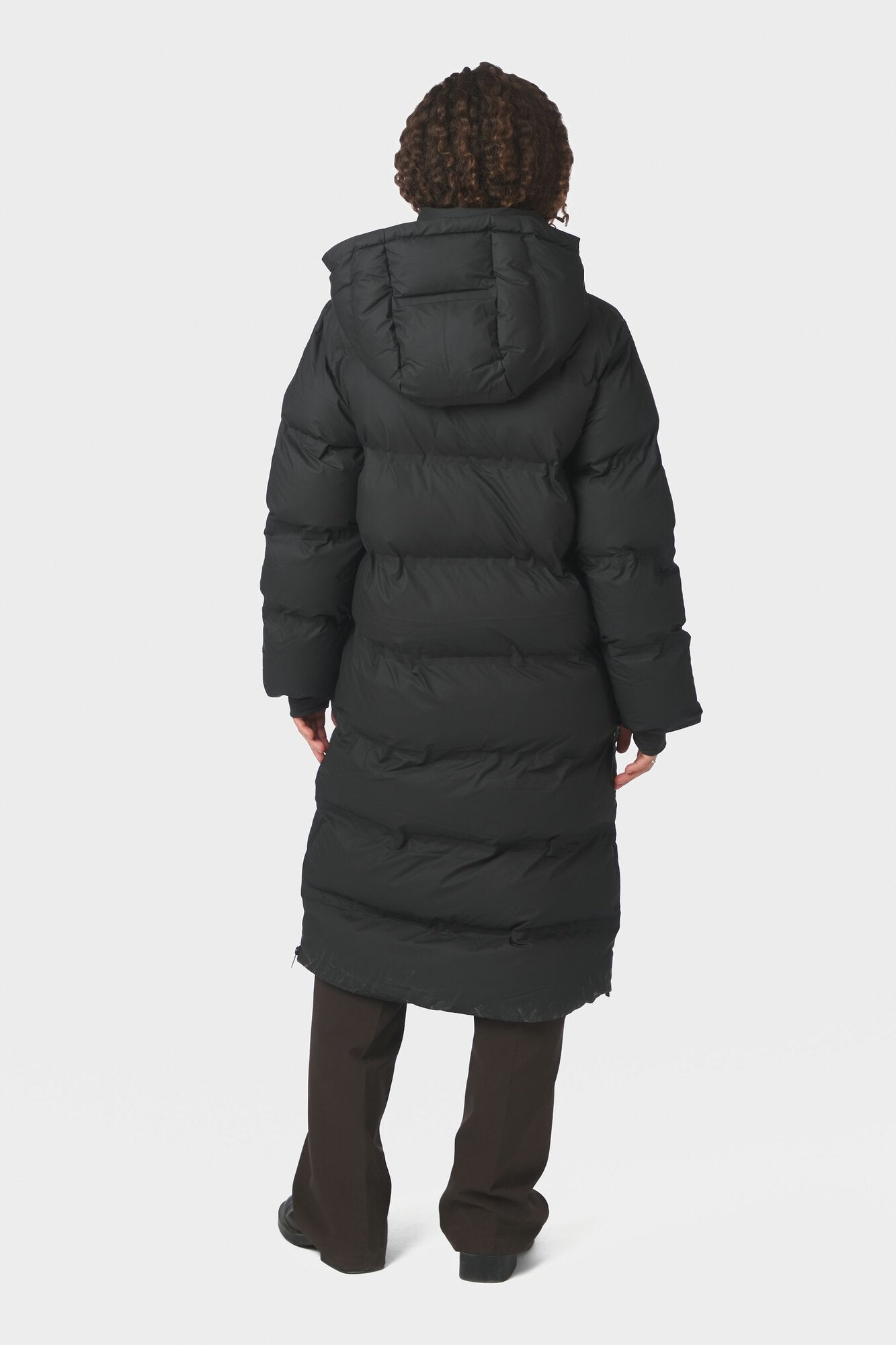 Viviana Puffer dunjakke - Sort