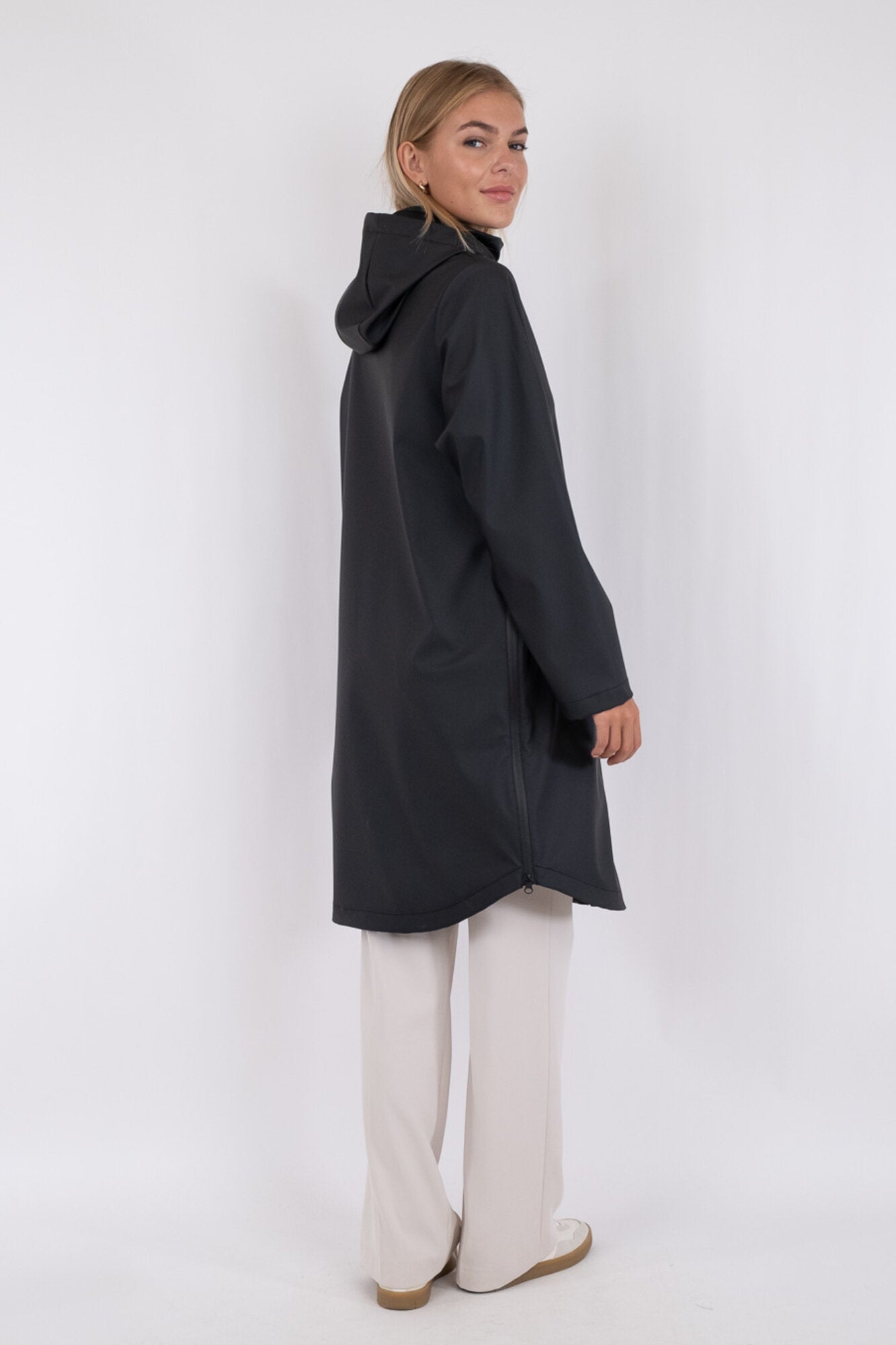 Rocco C regnjakke - Sort