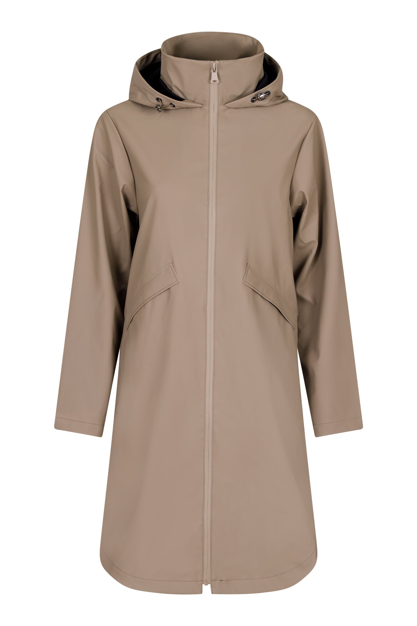 Rocco C regnjakke - Taupe